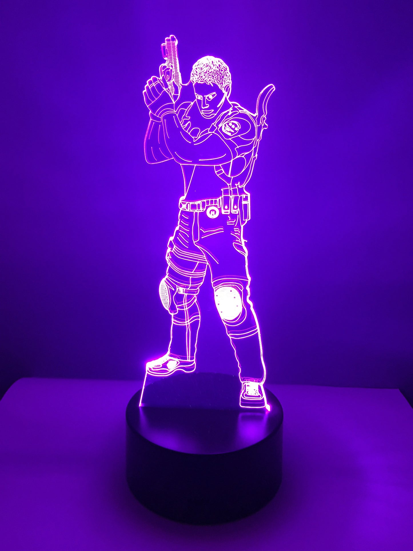 Lampe 3D DEL Chris Resident Evil