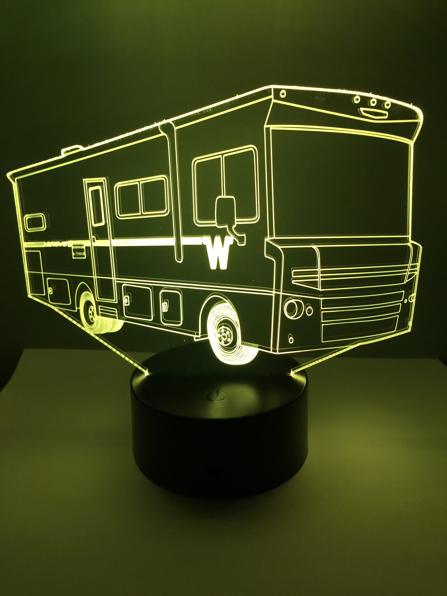 Lampe 3D DEL Campeur Motorisé VR (Camping)