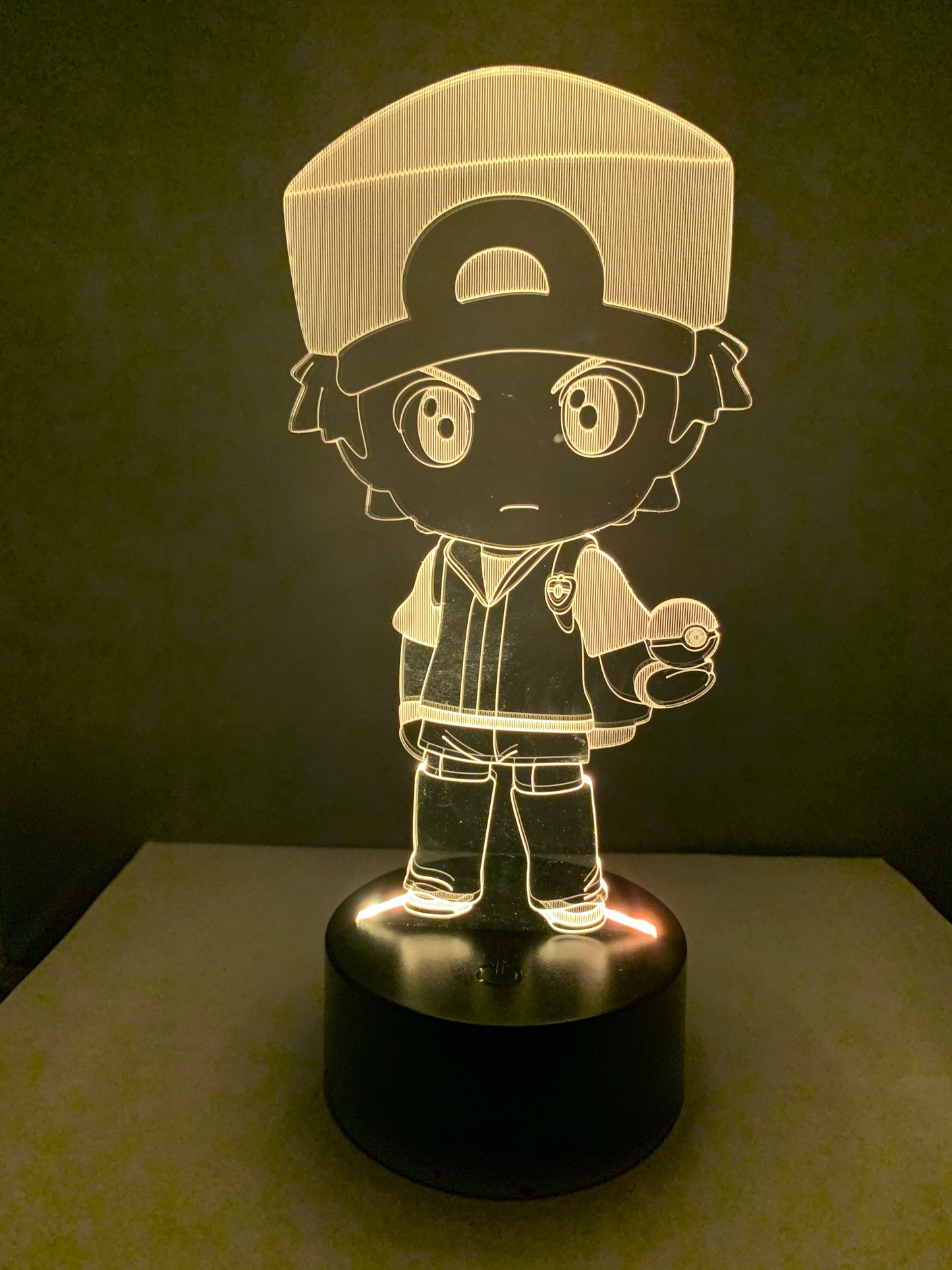 Lampe 3D DEL Dresseur Pokémon