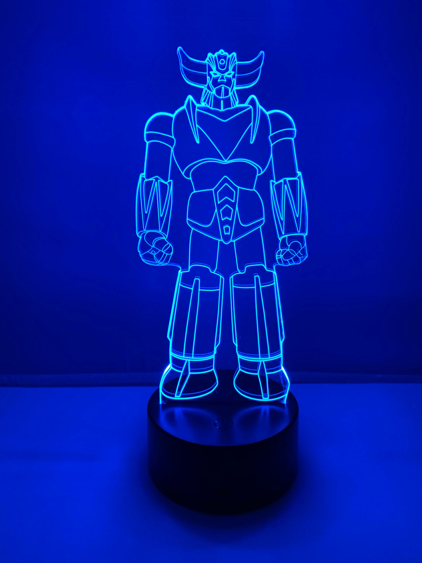 Lampe 3D DEL Goldorak