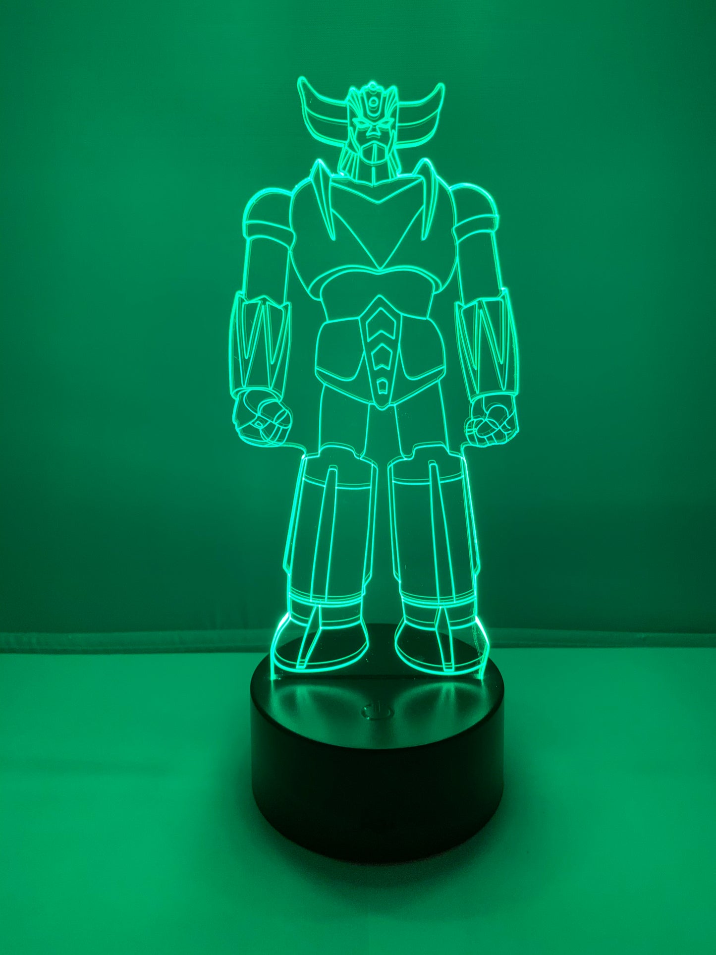 Lampe 3D DEL Goldorak