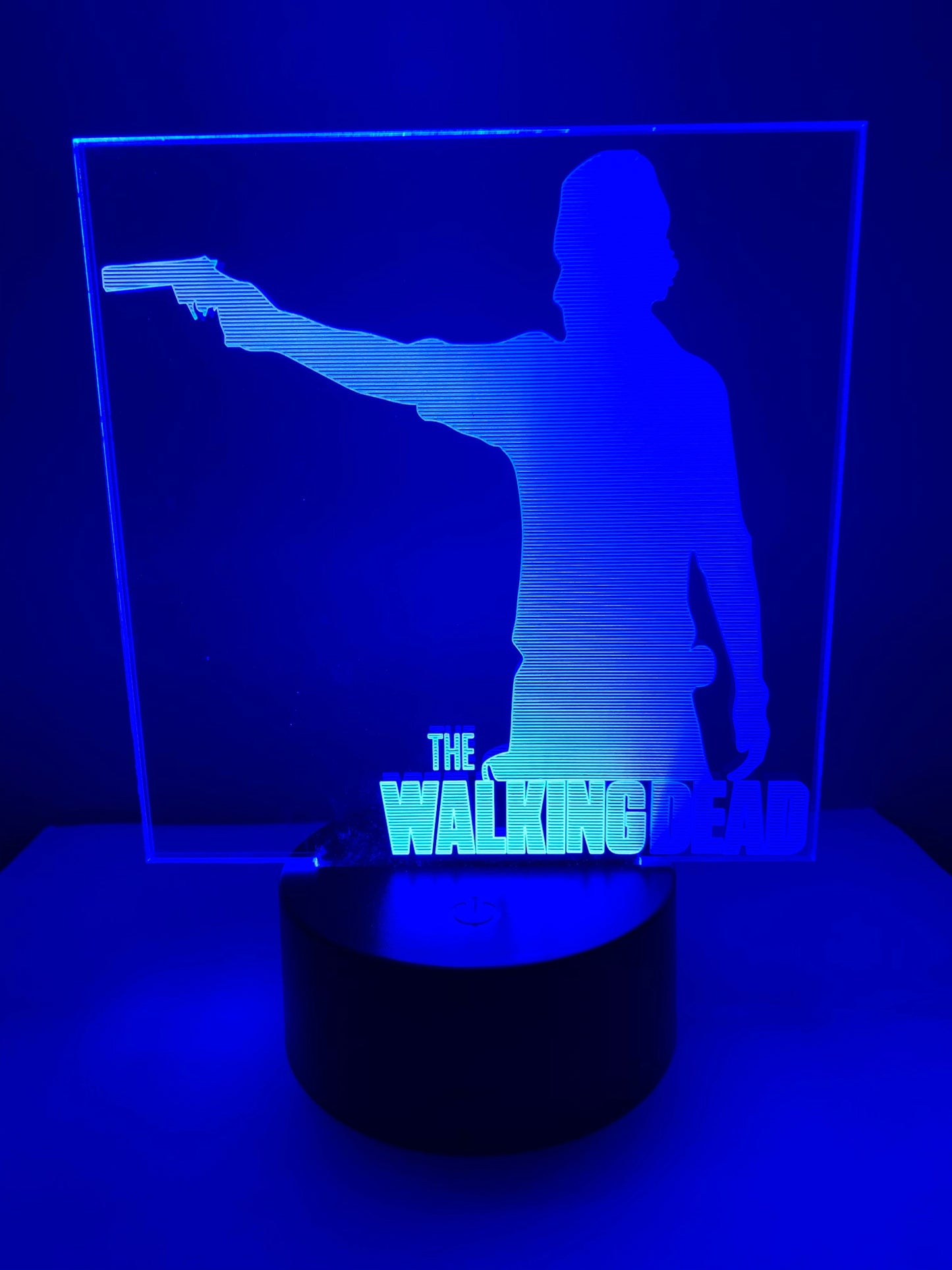 Lampe 3D DEL Rick Grimes The Walking Dead