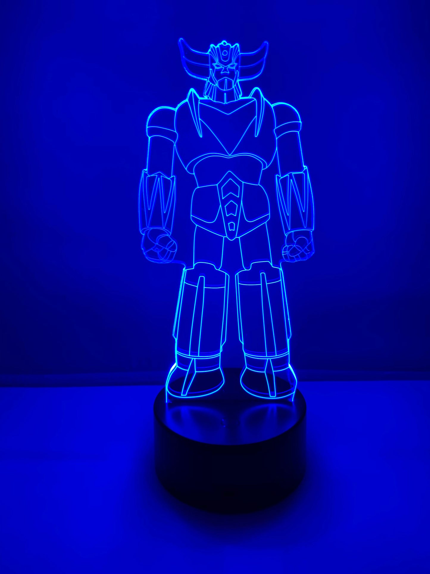 Lampe 3D DEL Goldorak