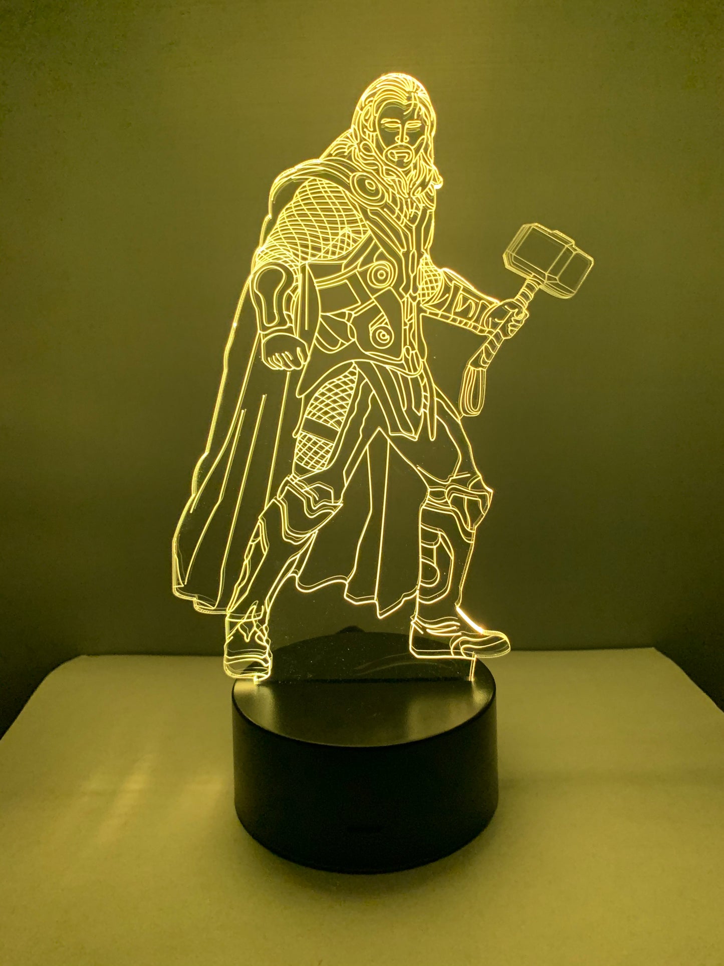 Lampe 3D DEL Thor
