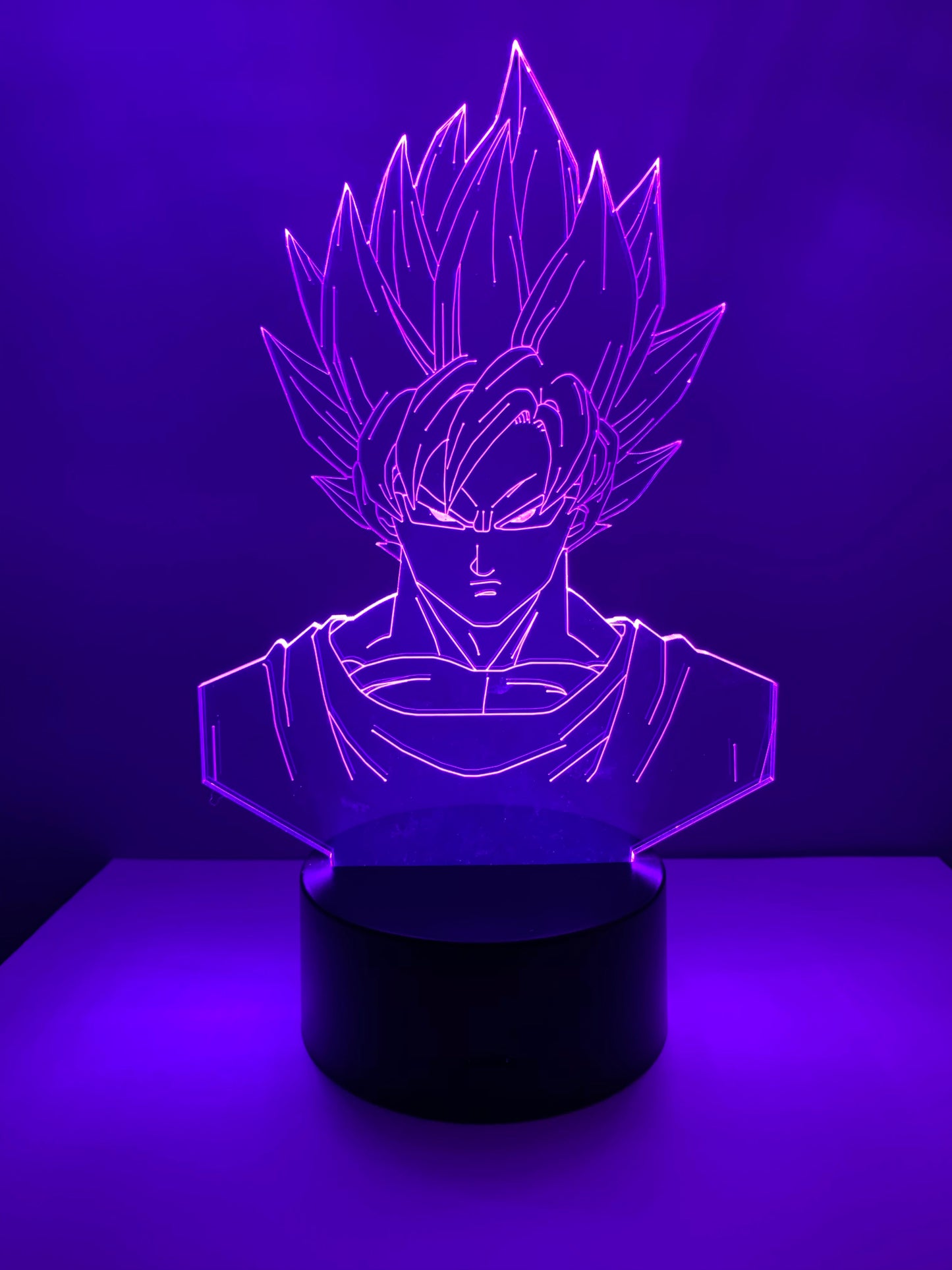 Lampe 3D DEL Son Goku Dragon Ball