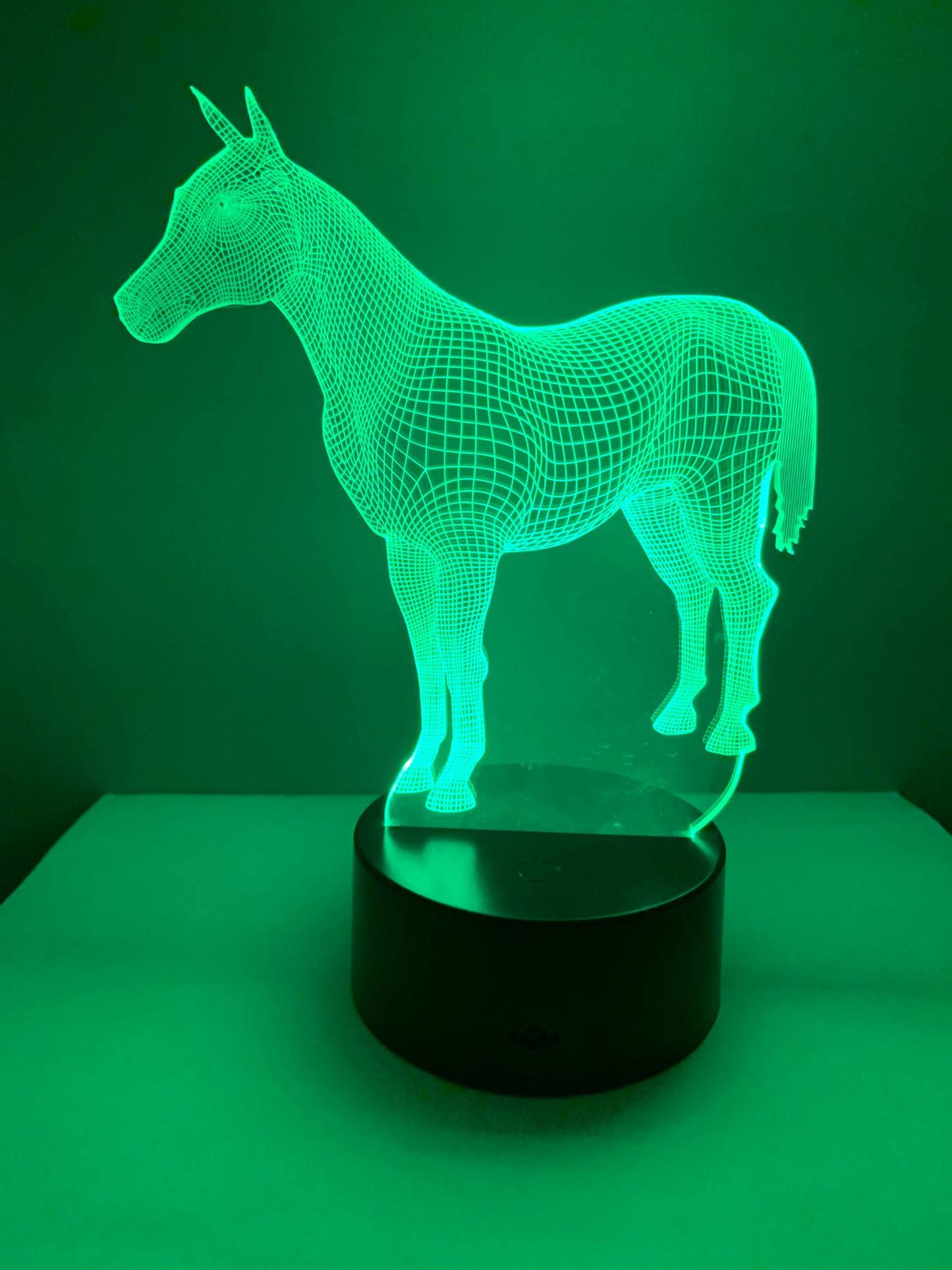 Lampe 3D DEL Cheval
