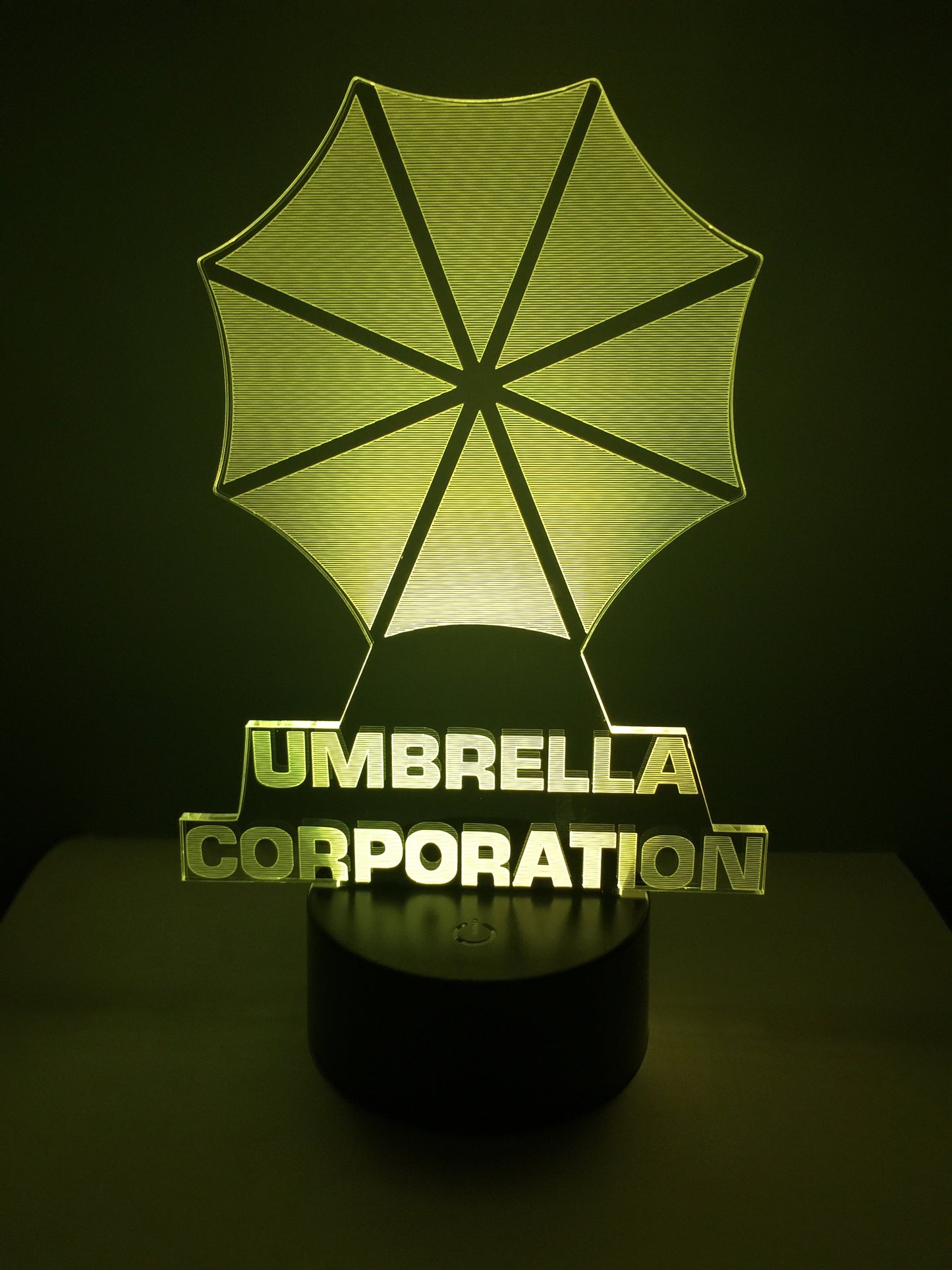 Lampe 3D DEL Umbrella Corporation Resident Evil