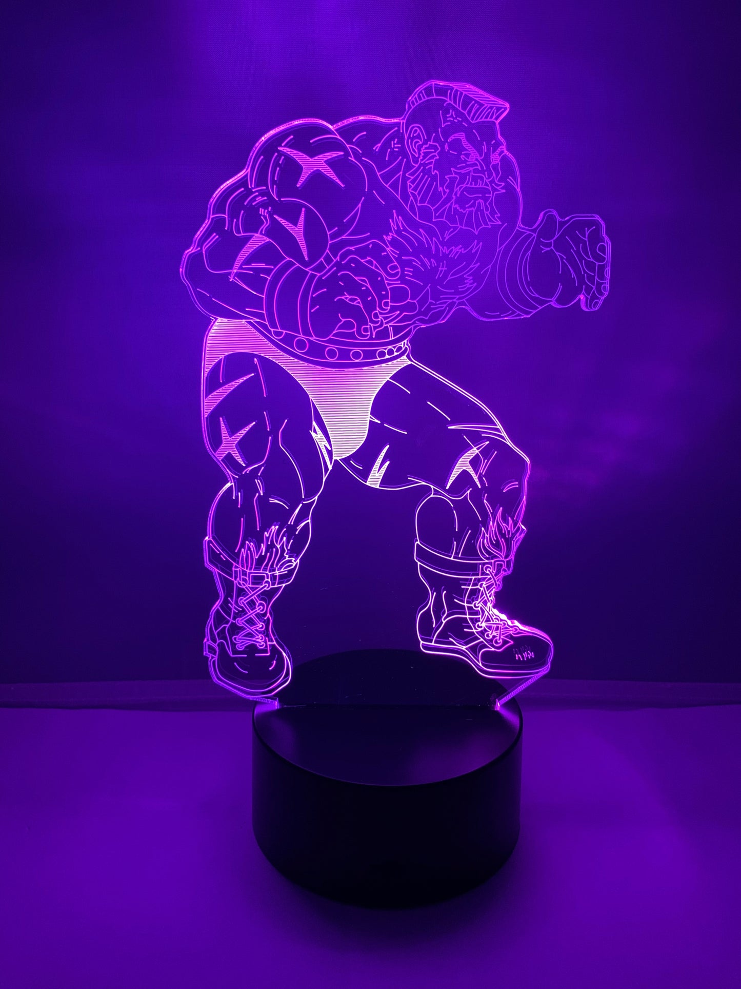 Lampe 3D DEL Zangief Street Fighter
