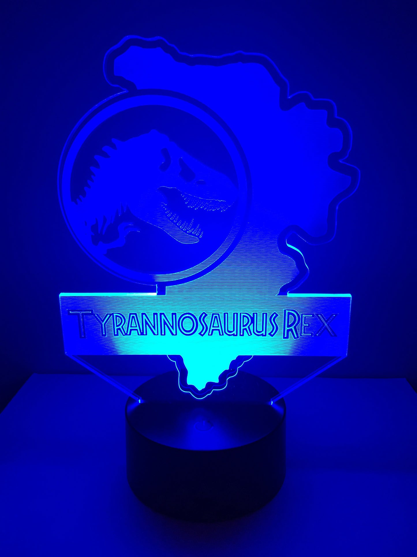 Lampe 3D DEL Jurassic Park (Dinosaure)