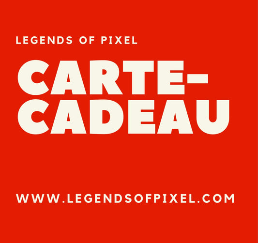 Carte Cadeau Legends Of Pixel (À partir de 10$)🎁