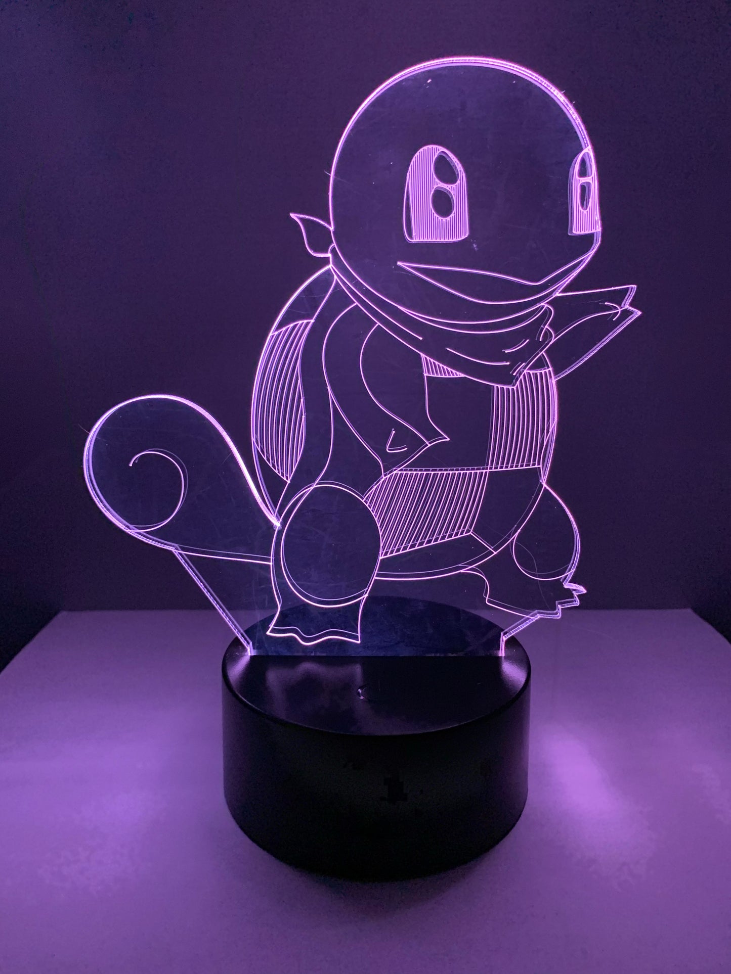 Lampe 3D DEL Pokémon Squirtle