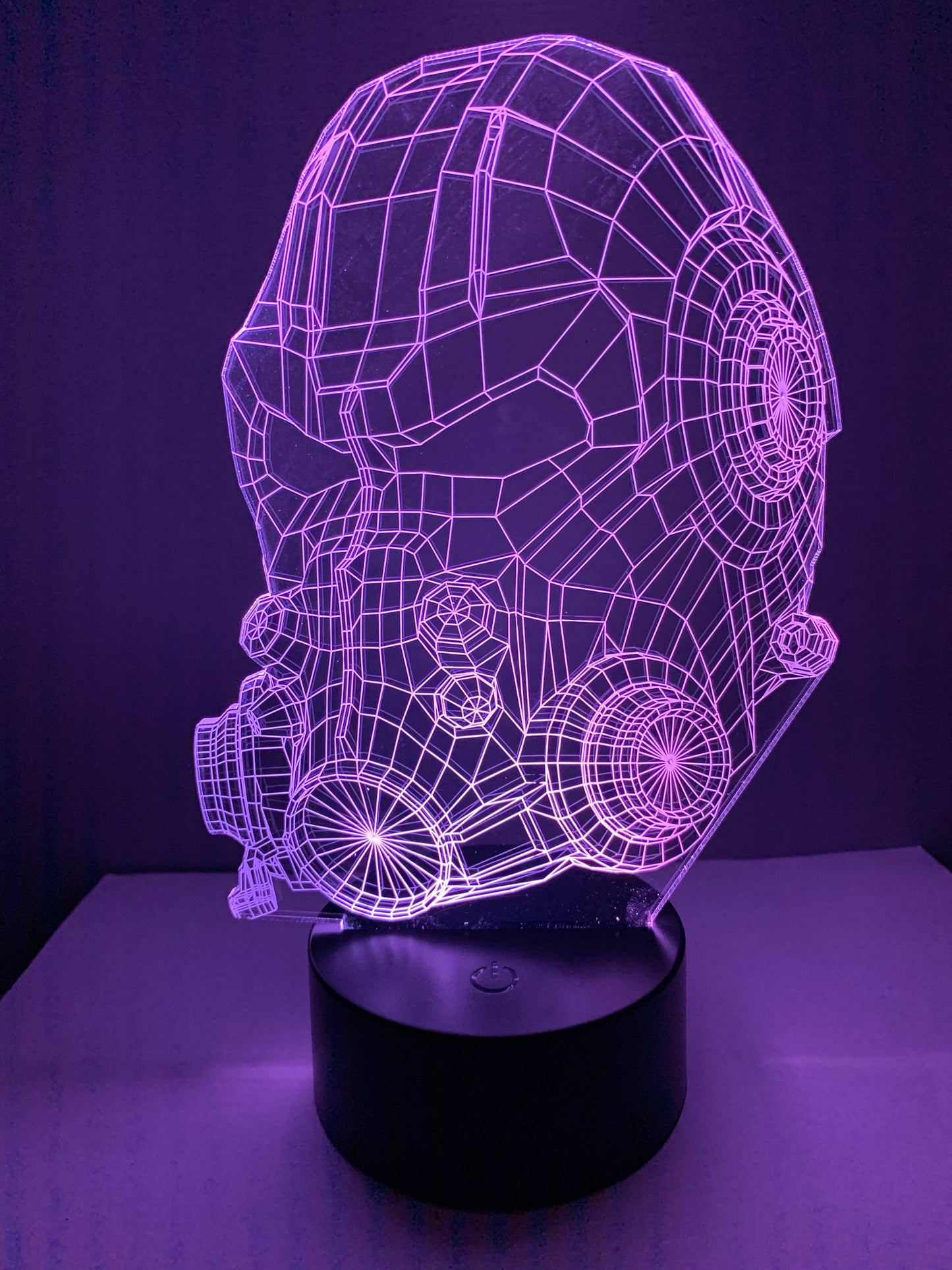 Lampe 3D DEL Armure assistée Fallout