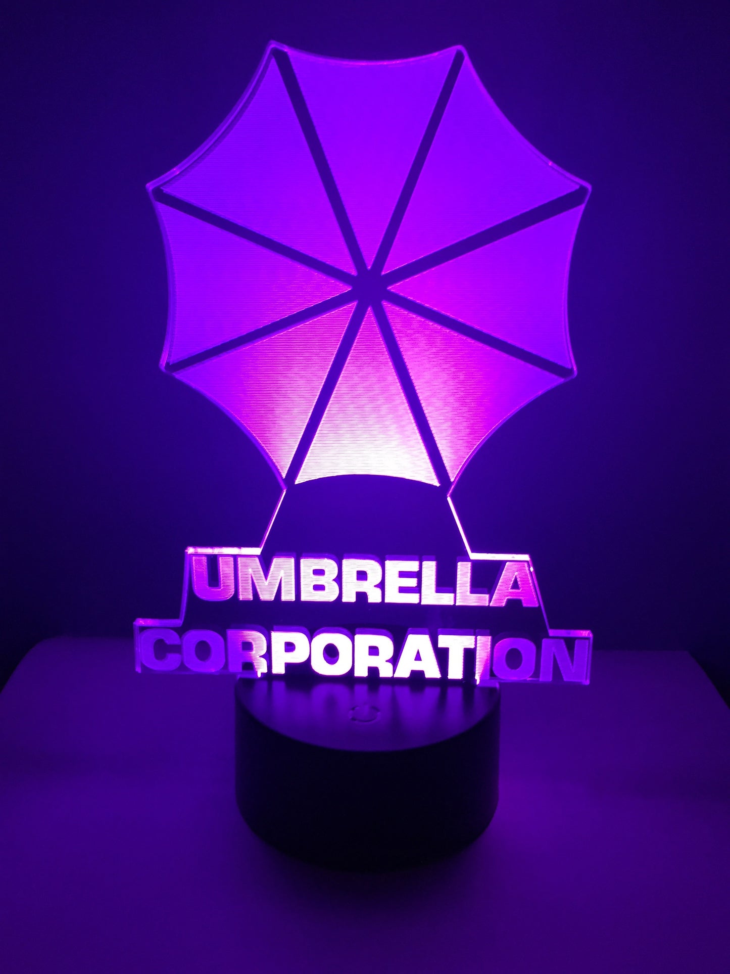 Lampe 3D DEL Umbrella Corporation Resident Evil