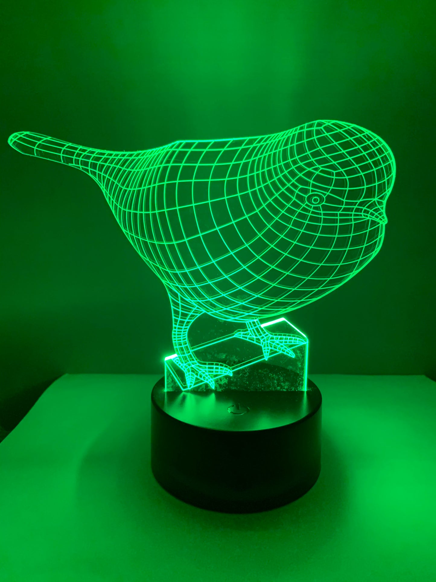 Lampe 3D DEL Oiseau