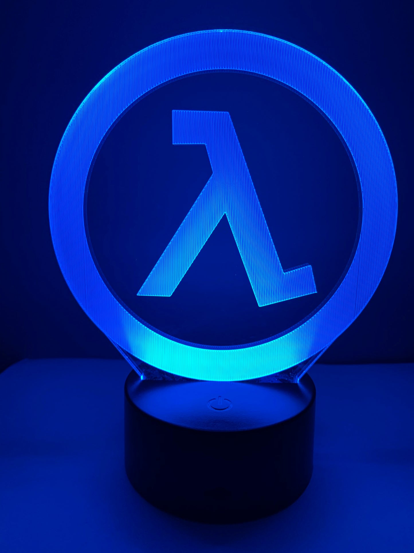 Lampe 3D DEL Half-Life