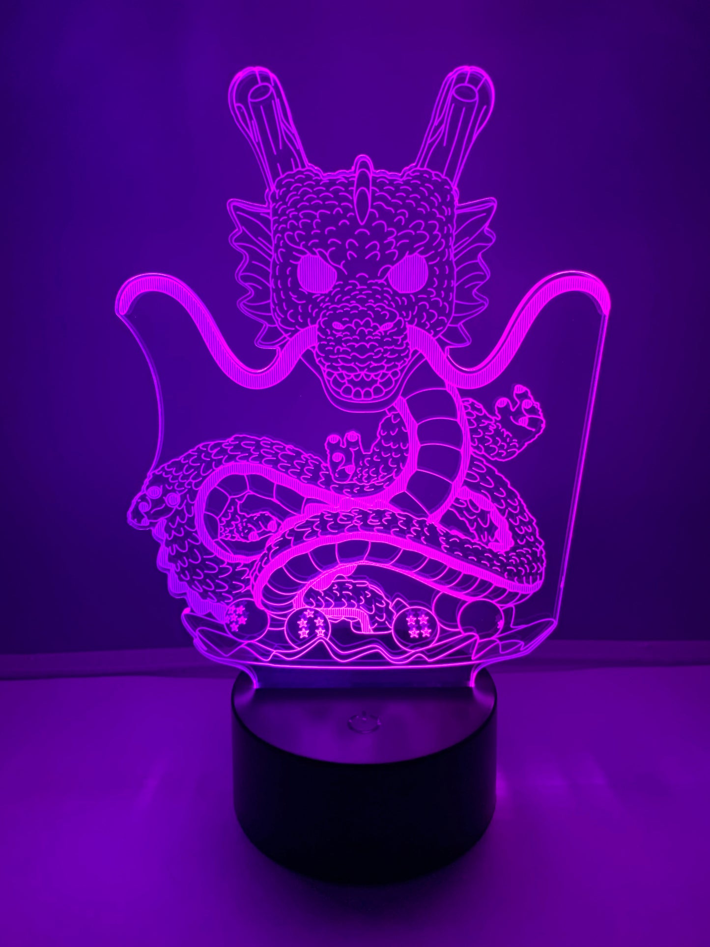 Lampe 3D DEL Dragon Shenron Dragon Ball