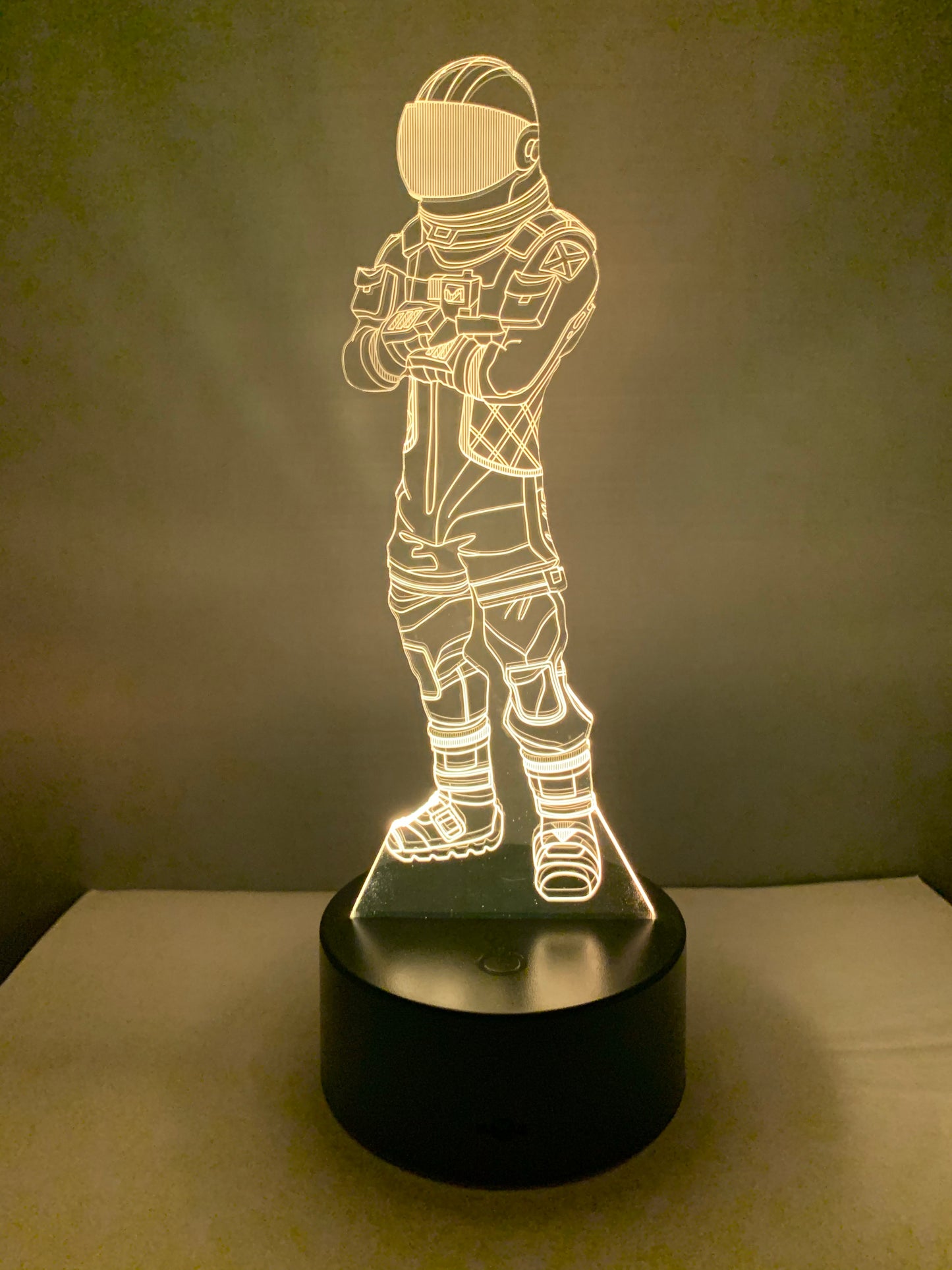 Lampe 3D DEL Astronaute