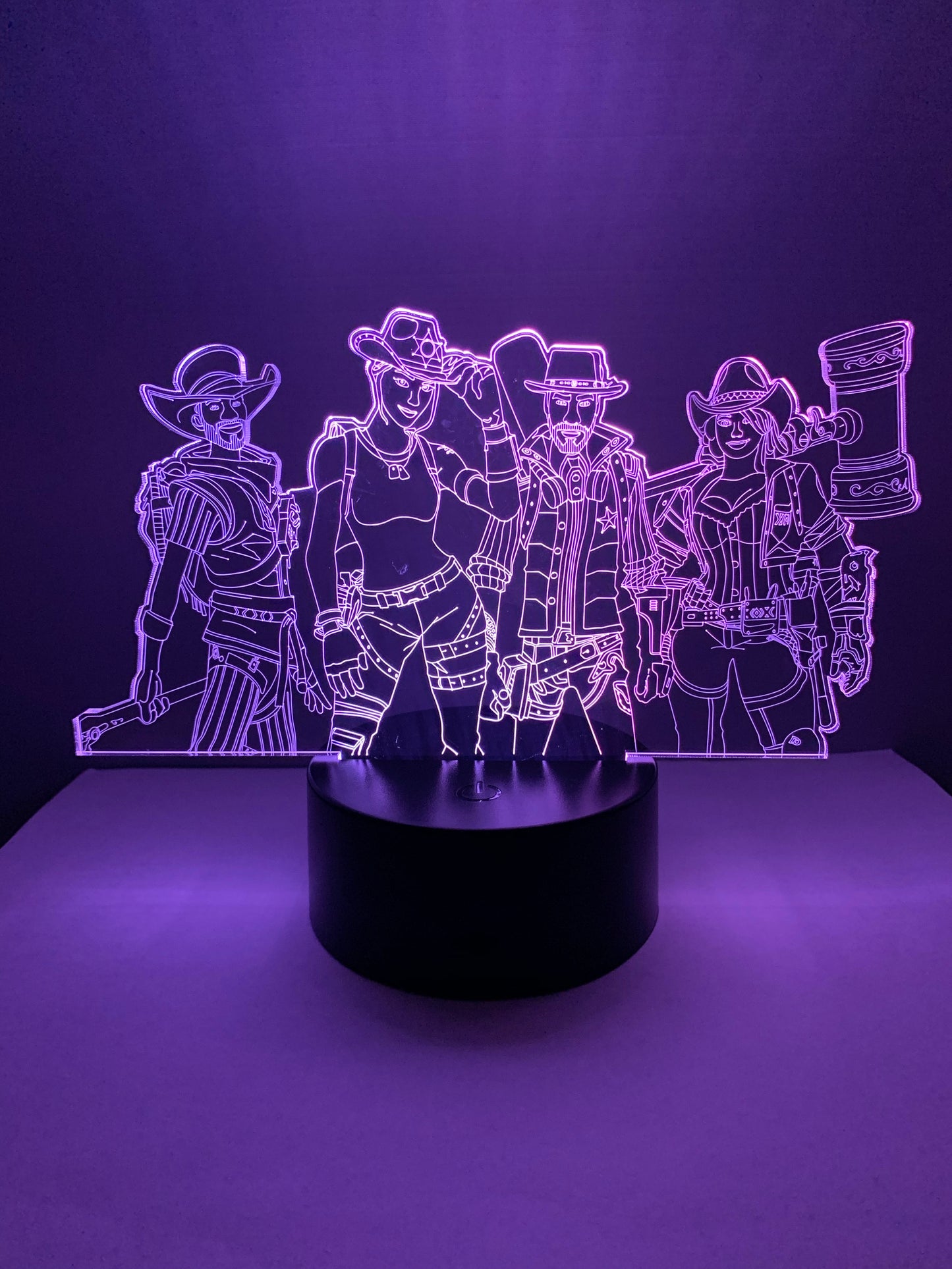Lampe 3D DEL Fortnite Personnages