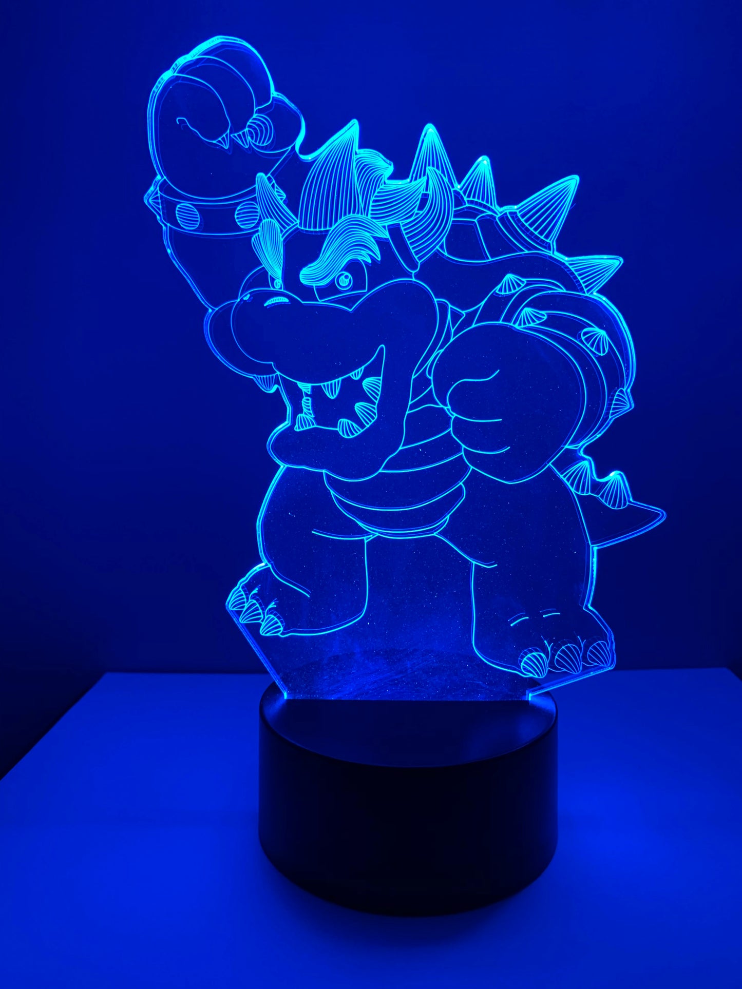 Lampe 3D DEL Bowser