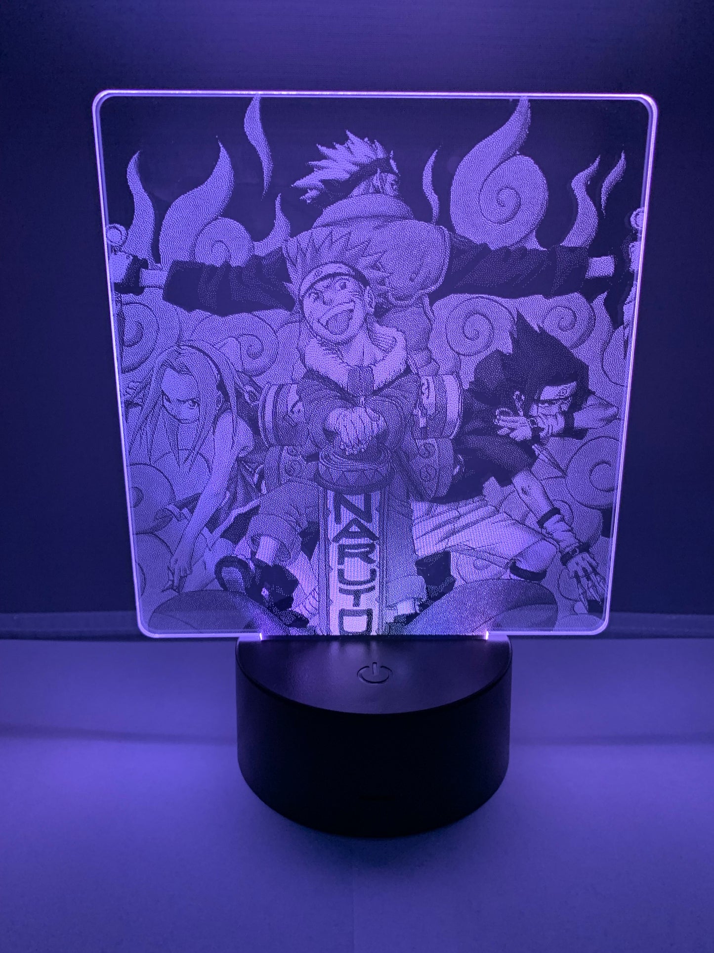 Lampe DEL Photo Réaliste Personnages Naruto