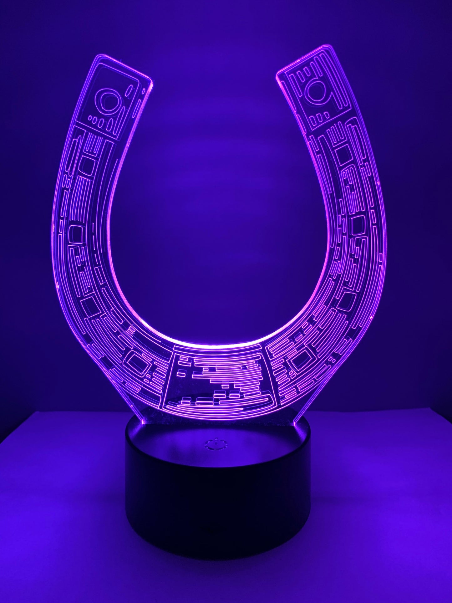 Lampe 3D DEL Fer à Cheval