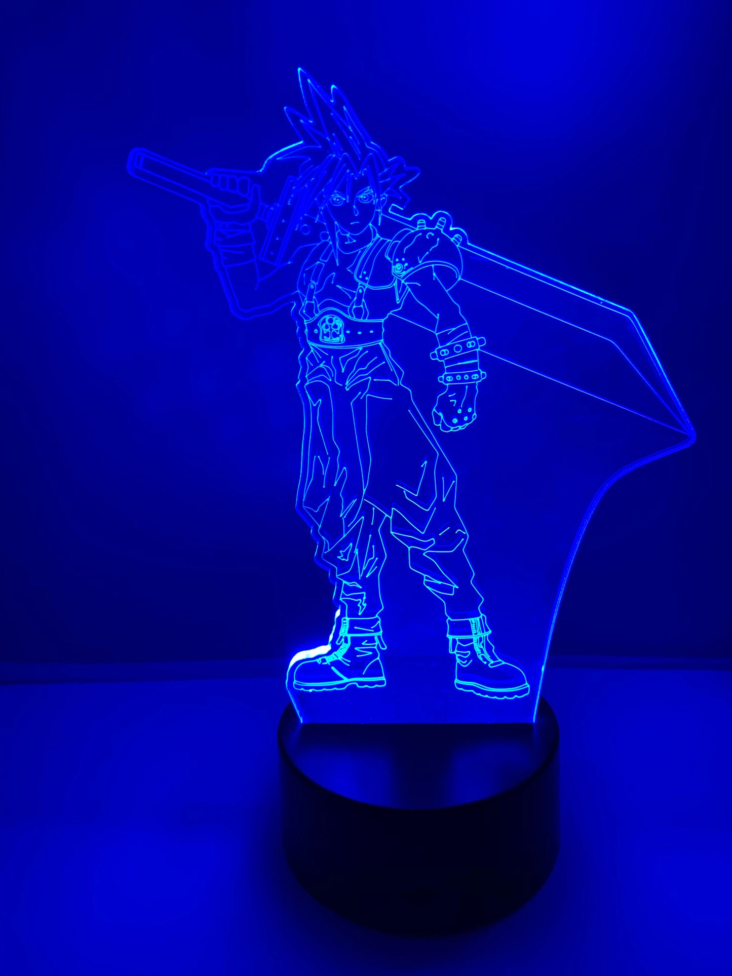 Lampe 3D DEL Cloud Final Fantasy