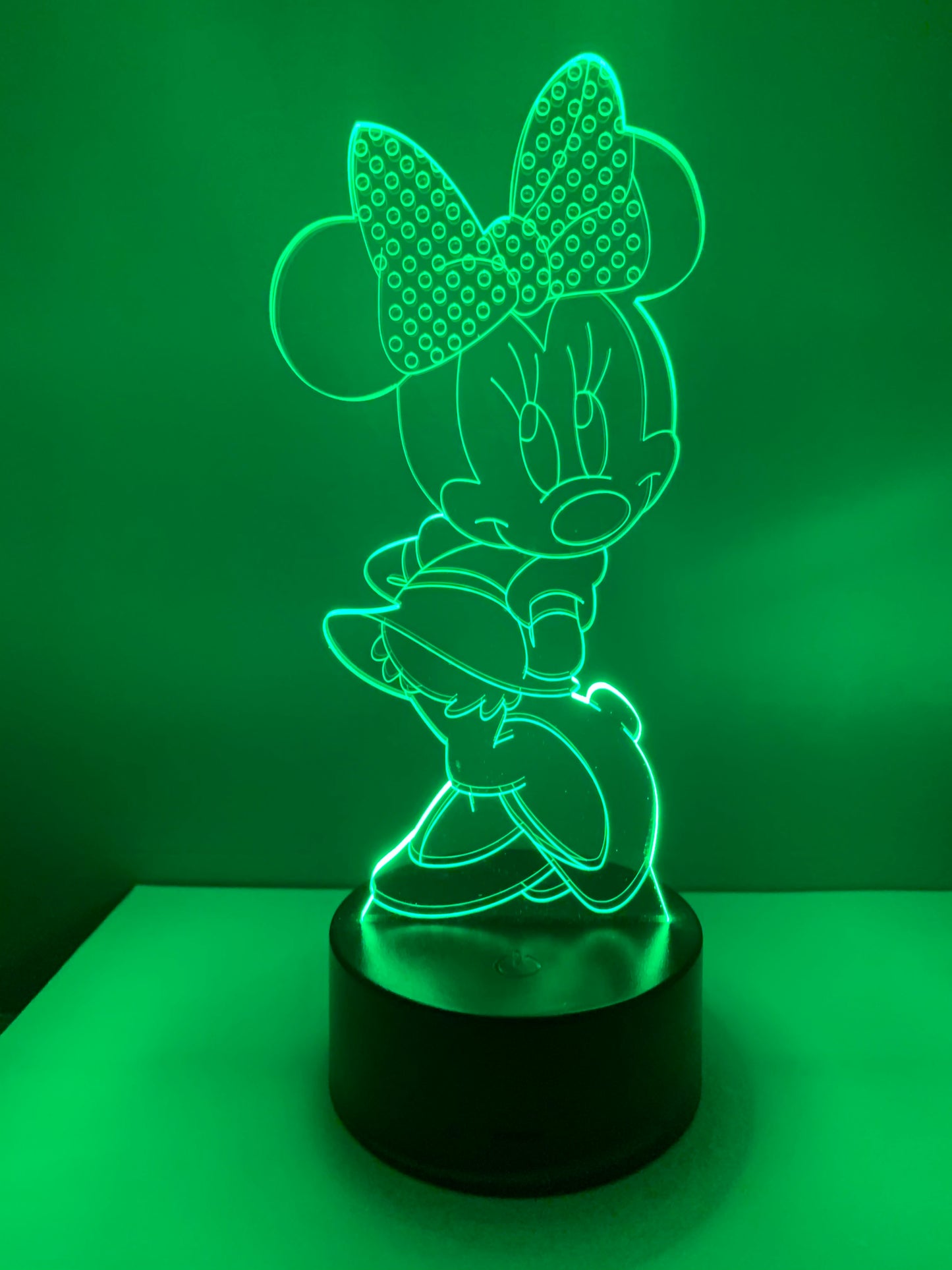 Lampe 3D DEL Minnie Mouse