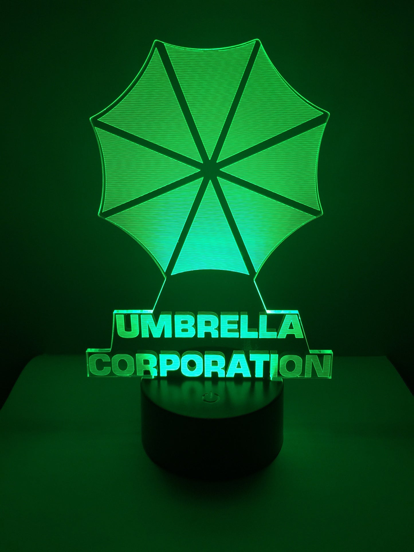 Lampe 3D DEL Umbrella Corporation Resident Evil