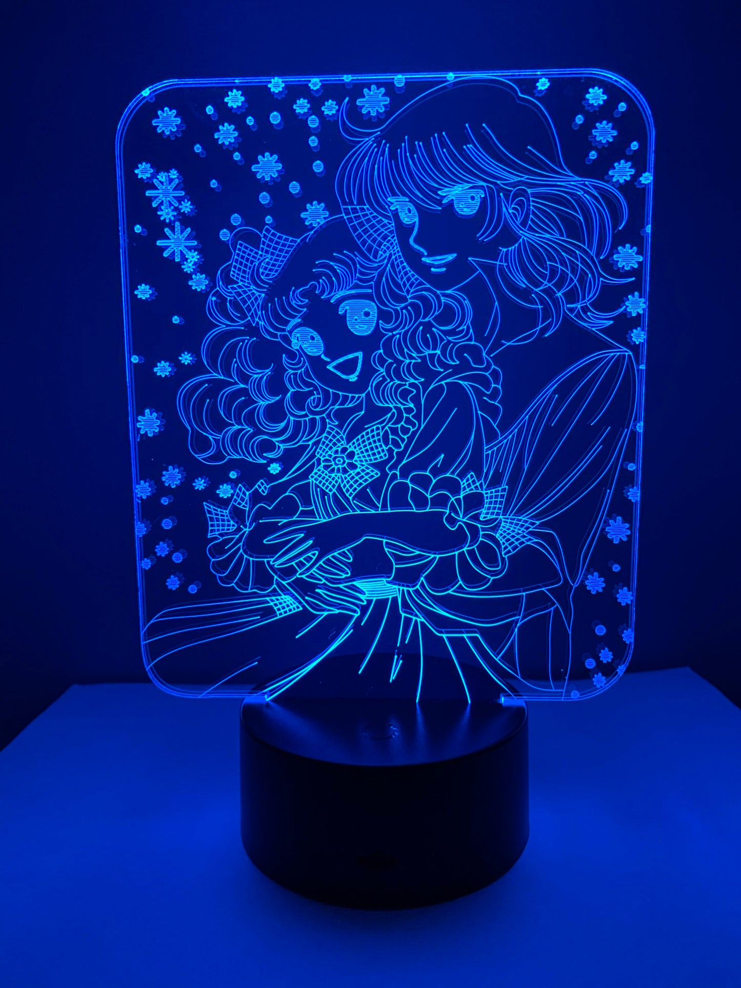Lampe 3D DEL Candy et son prince