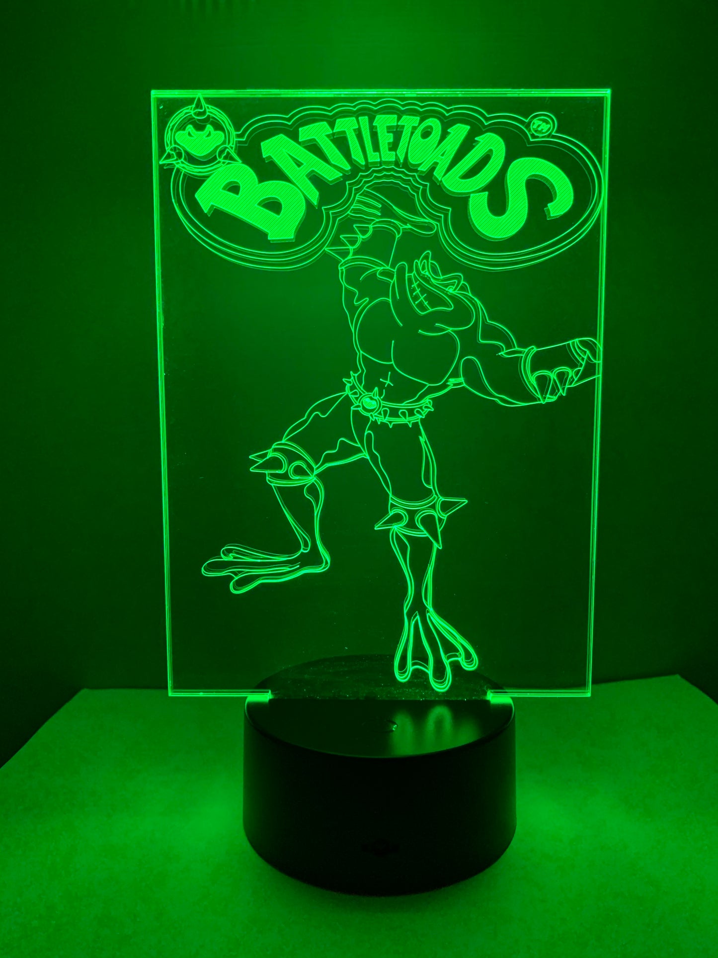 Lampe 3D DEL Battletoads