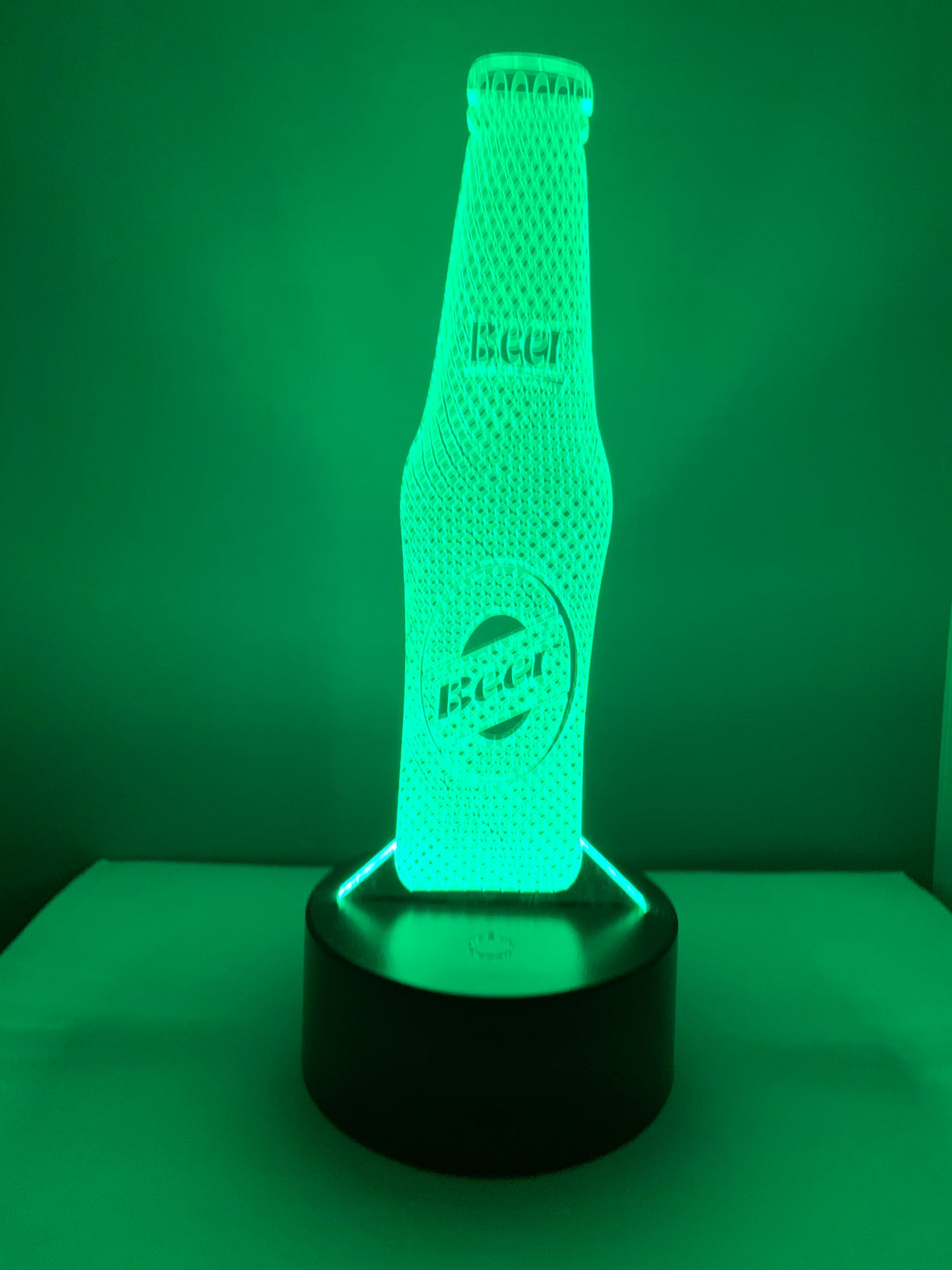 Lampe 3D DEL Bière