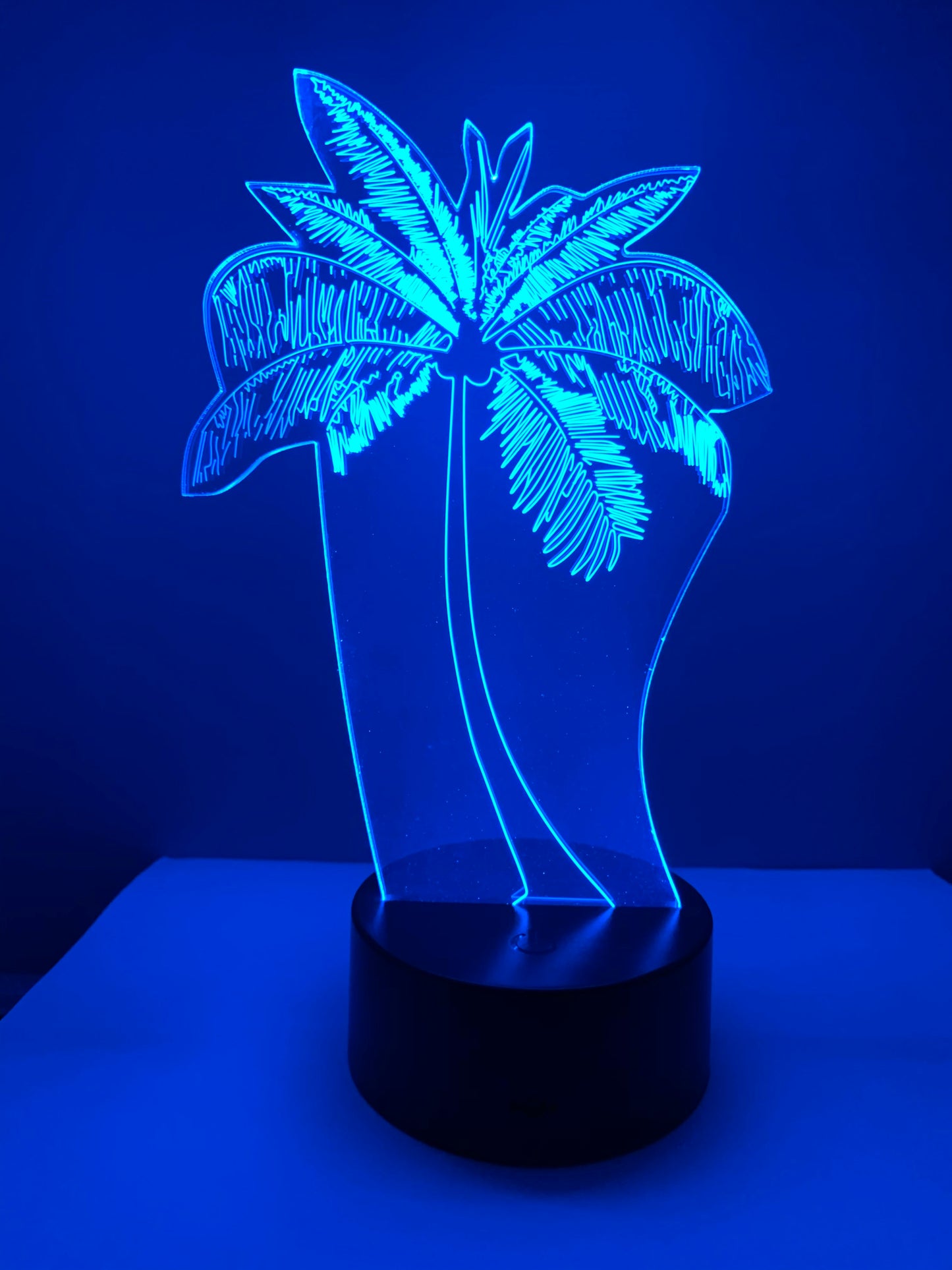Lampe 3D DEL Palmier