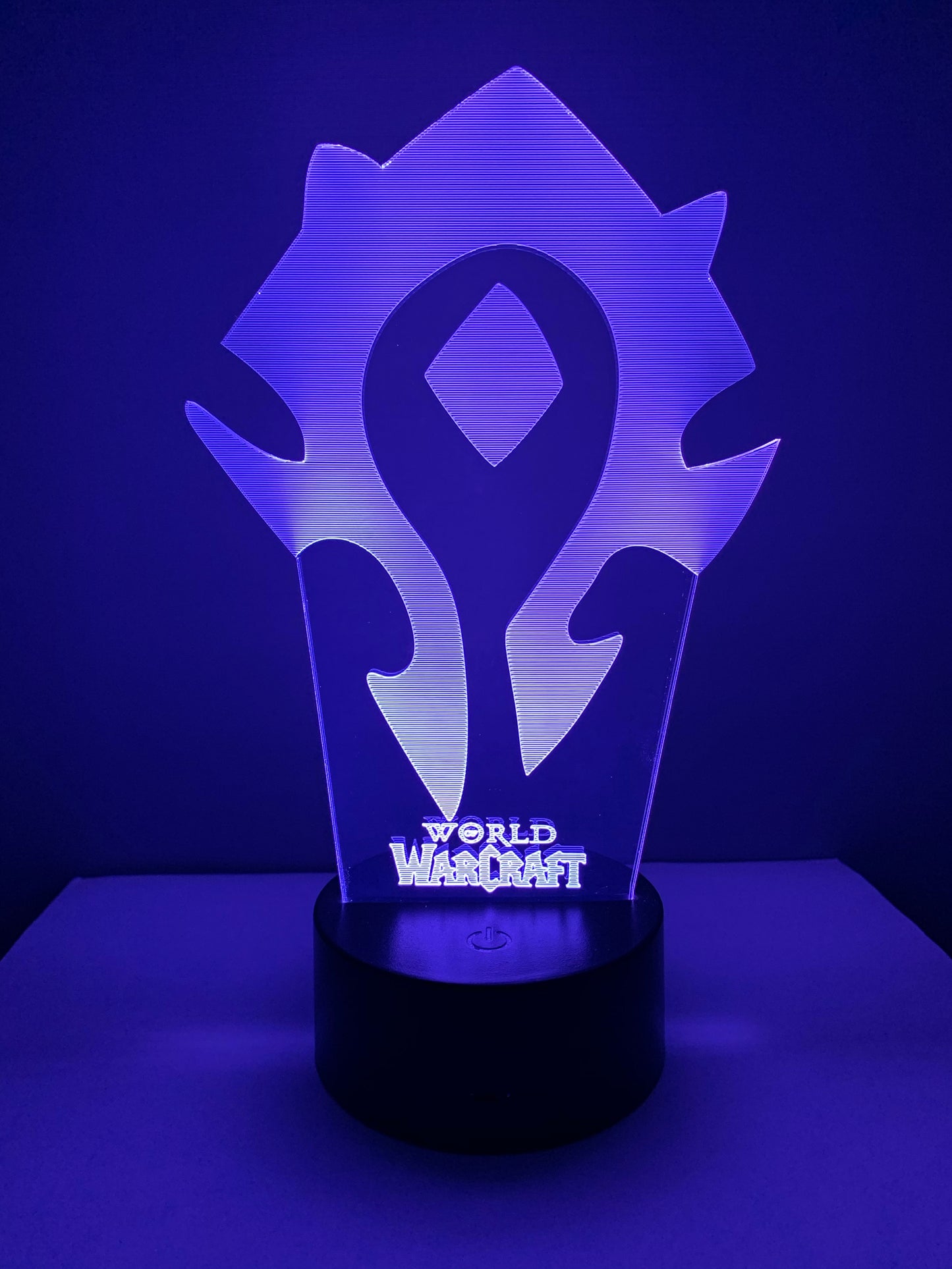 Lampe 3D DEL La Horde World Of Warcraft