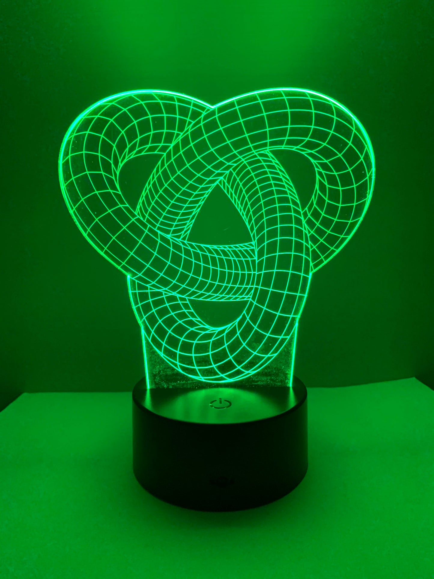 Lampe 3D DEL Abstrait 3D