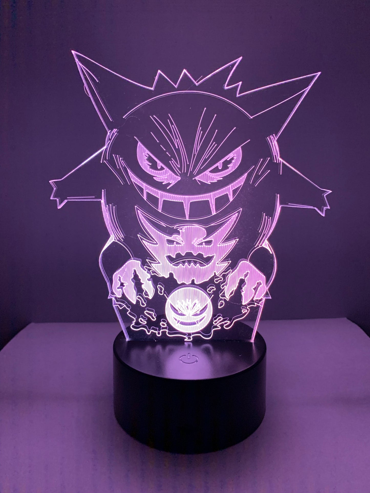 Lampe 3D DEL Gengar Pokemon