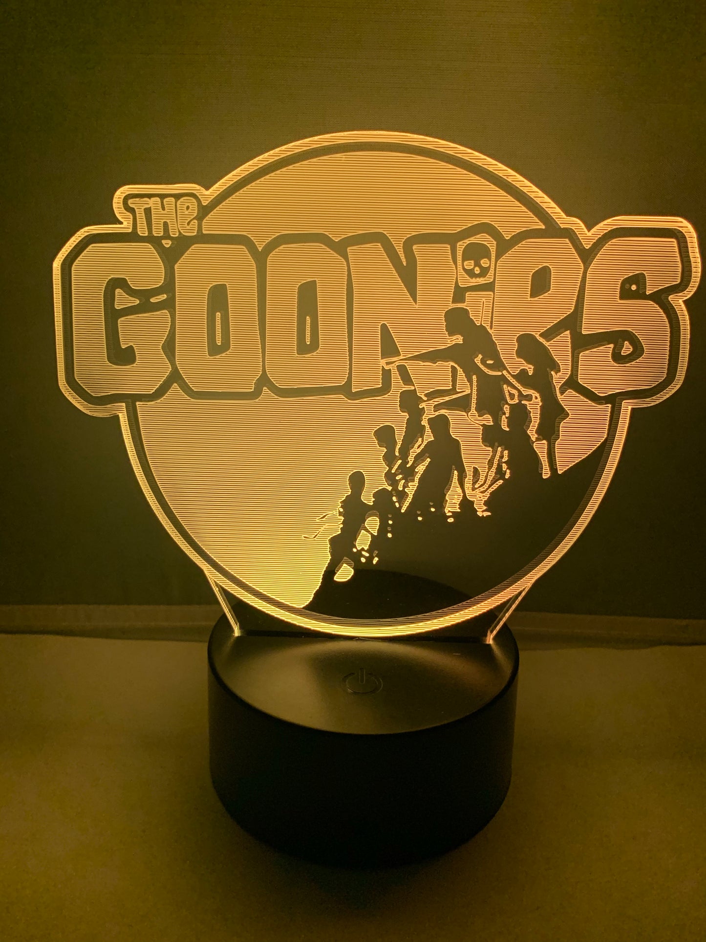 Lampe 3D DEL Les Goonies