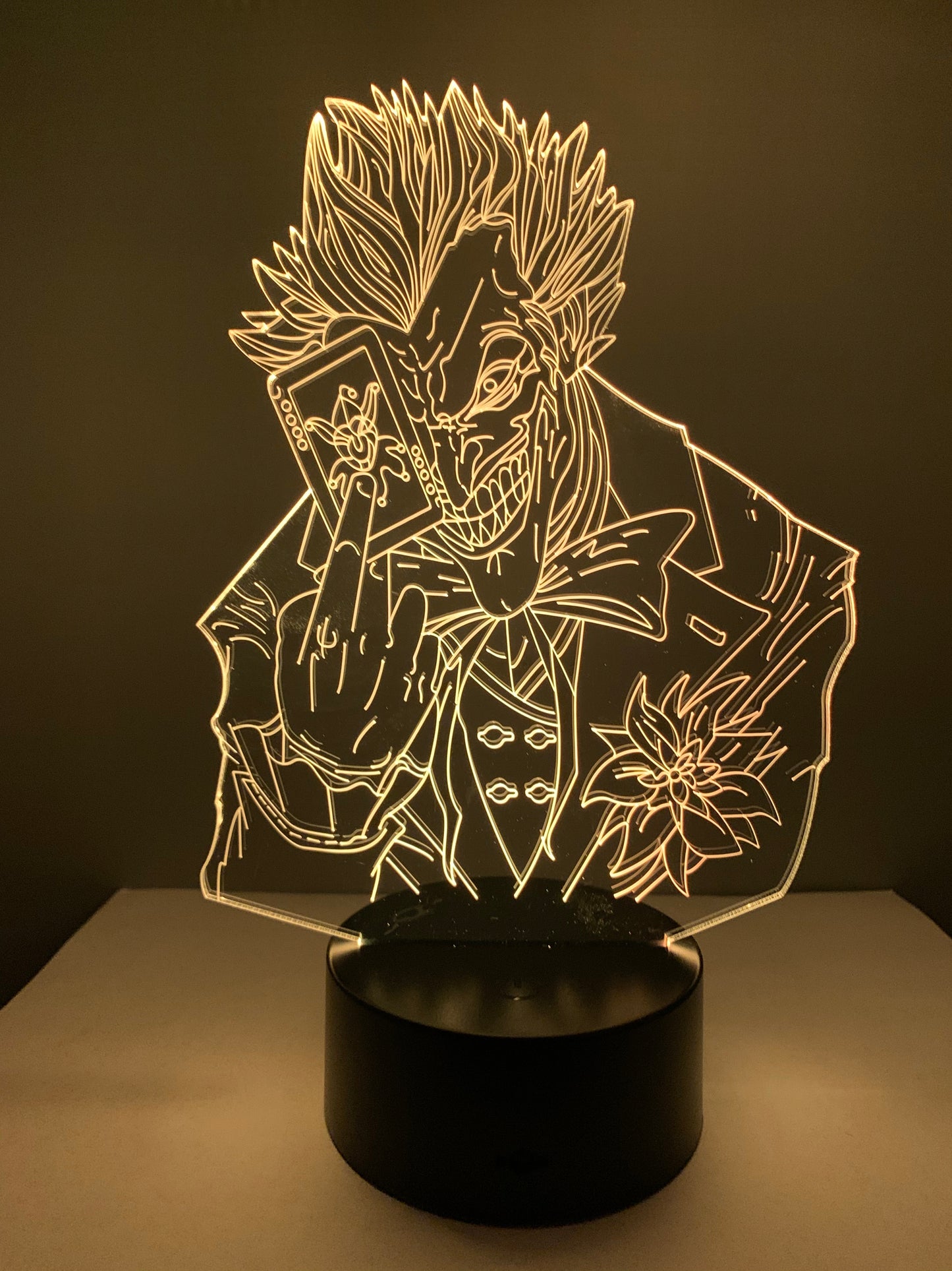 Lampe 3D DEL Joker (Batman)