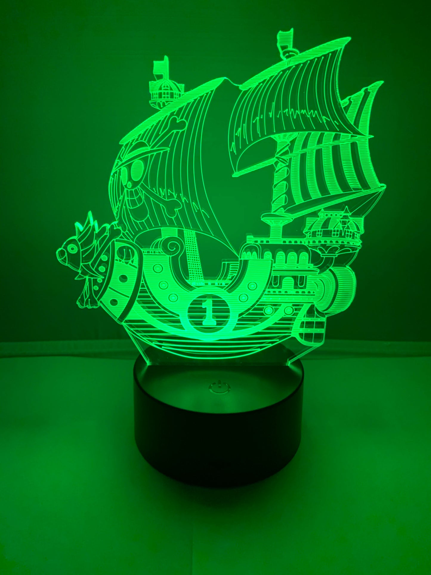 Lampe 3D DEL Bateau Pirate One Piece 🏴☠️
