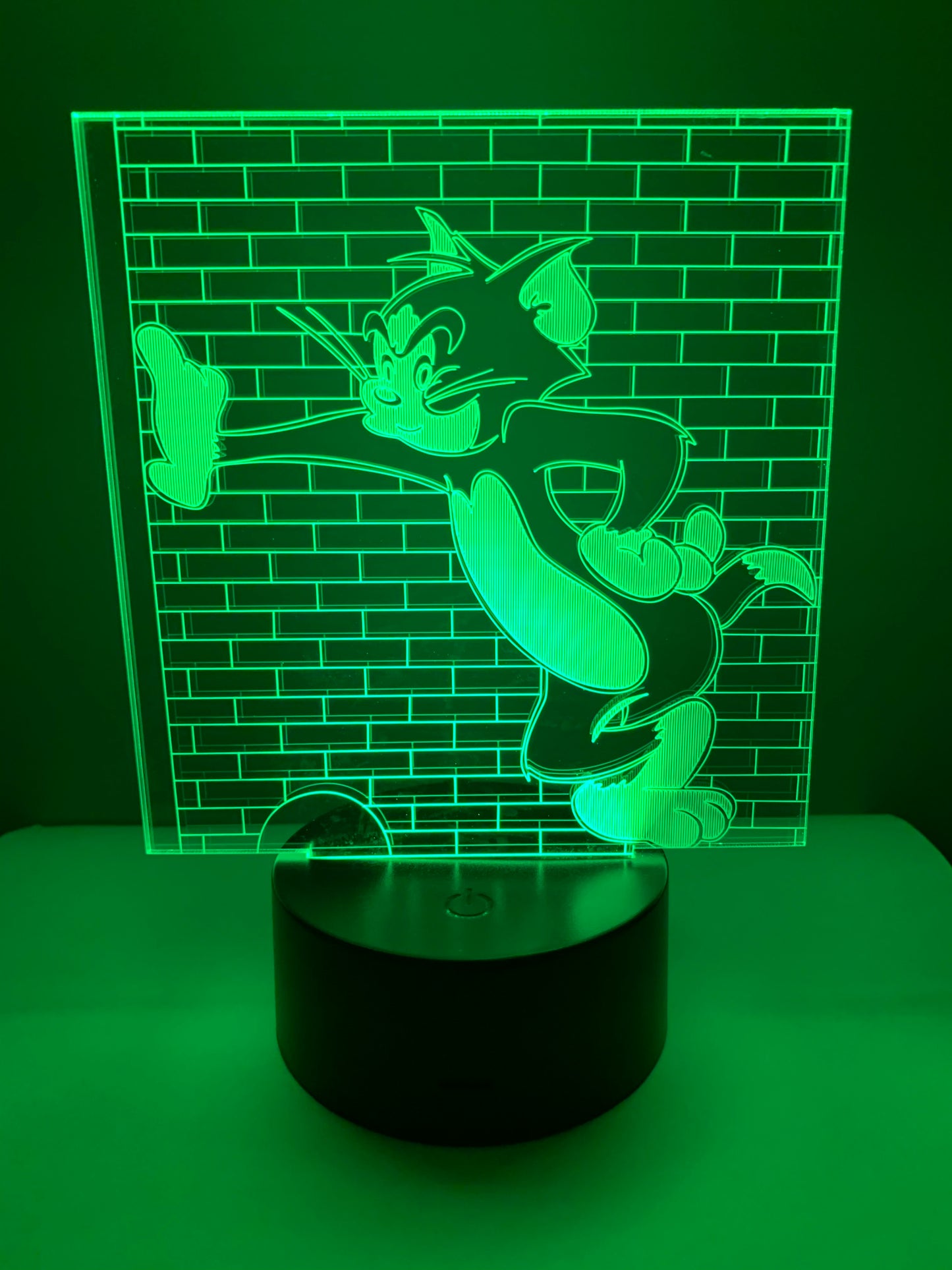 Lampe 3D DEL Tom le chat (Tom et Jerry)
