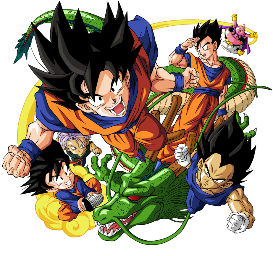 Autocollant pour tasse Dragon Ball
