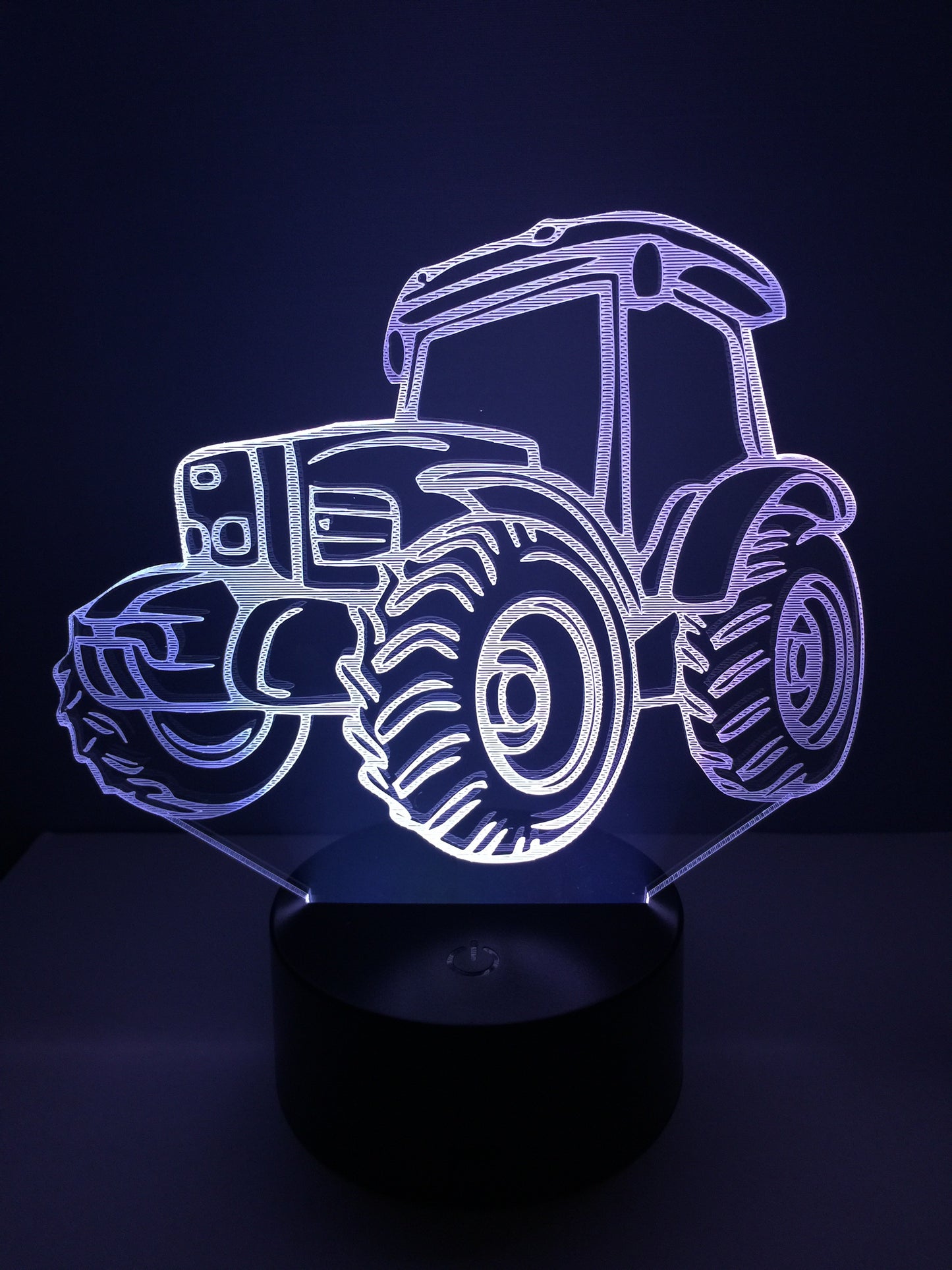 Lampe 3D DEL Tracteur
