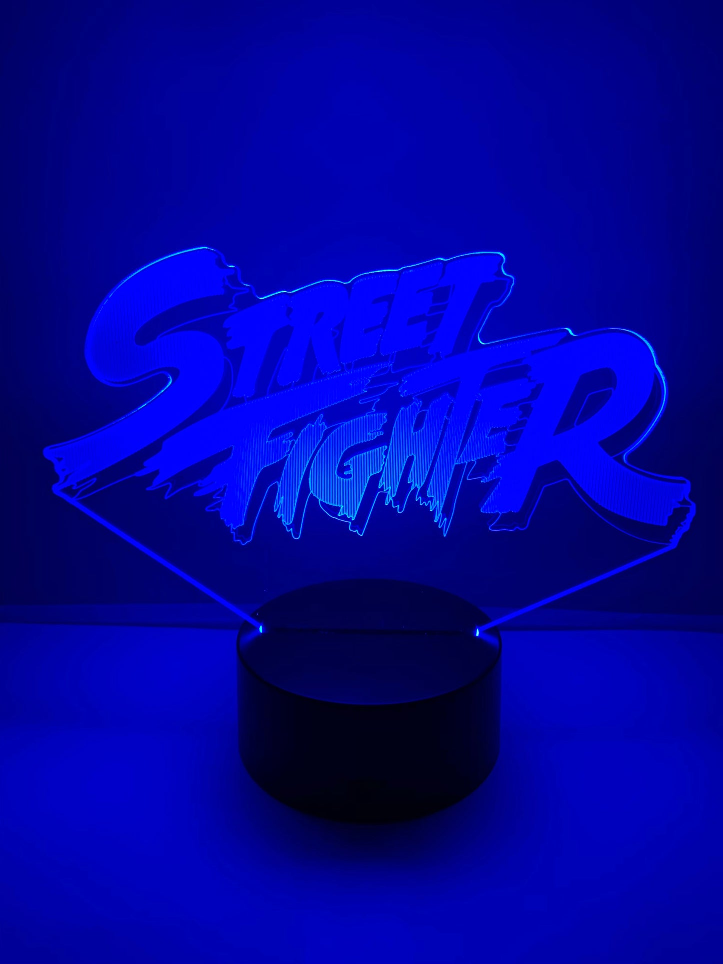 Lampe 3D DEL Logo Street Fighter
