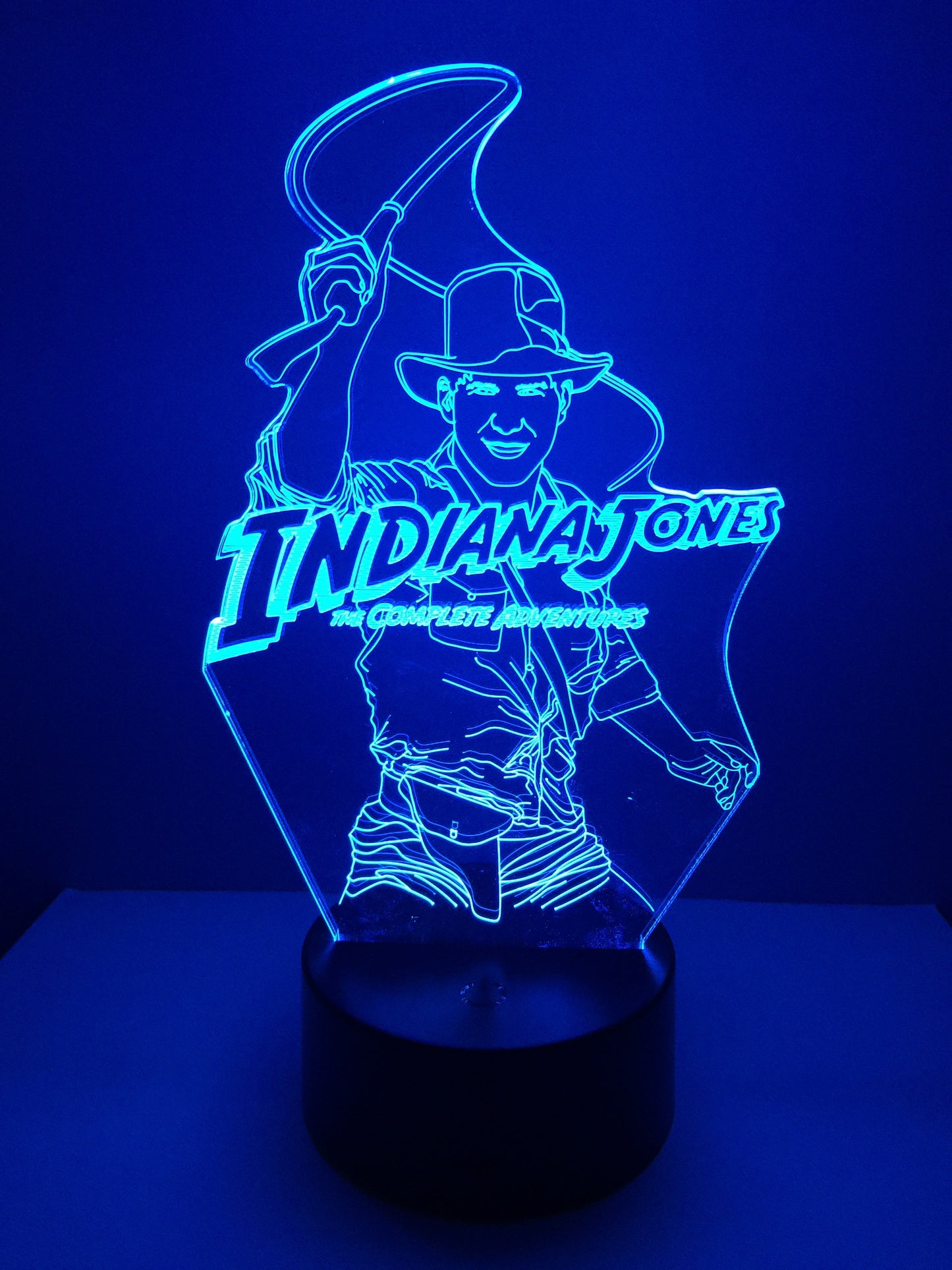 Lampe 3D DEL Indiana Jones