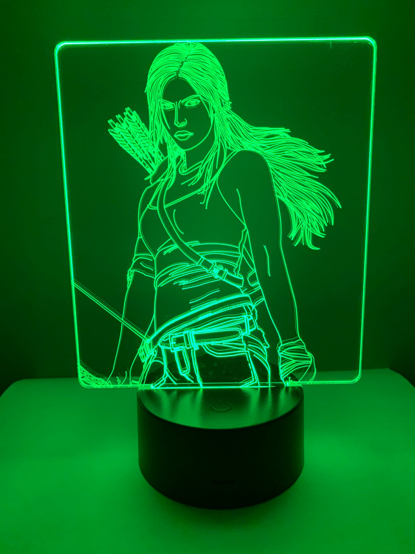 Lampe 3D DEL Tomb Raider - Lara Croft