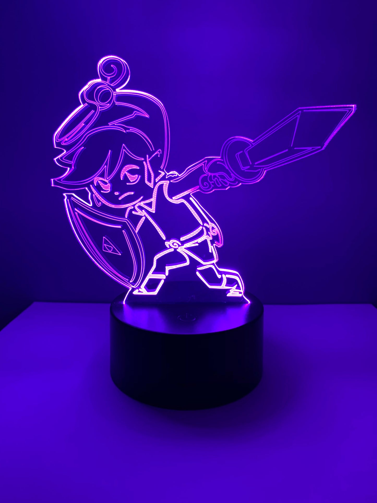 Lampe 3D DEL Link Toon Zelda The Minish Cap