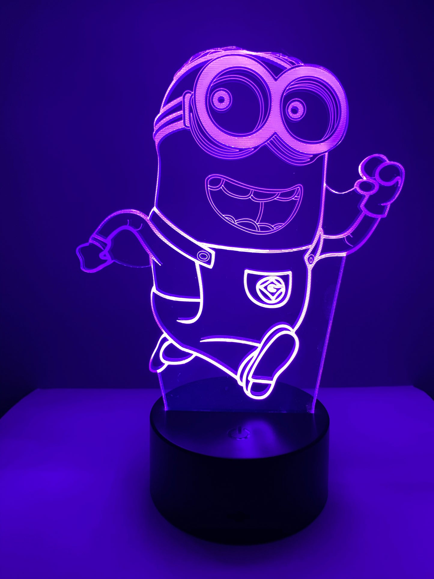 Lampe 3D DEL Les Minions