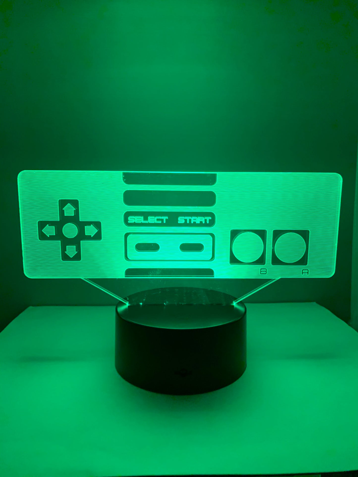 Lampe 3D DEL Manette