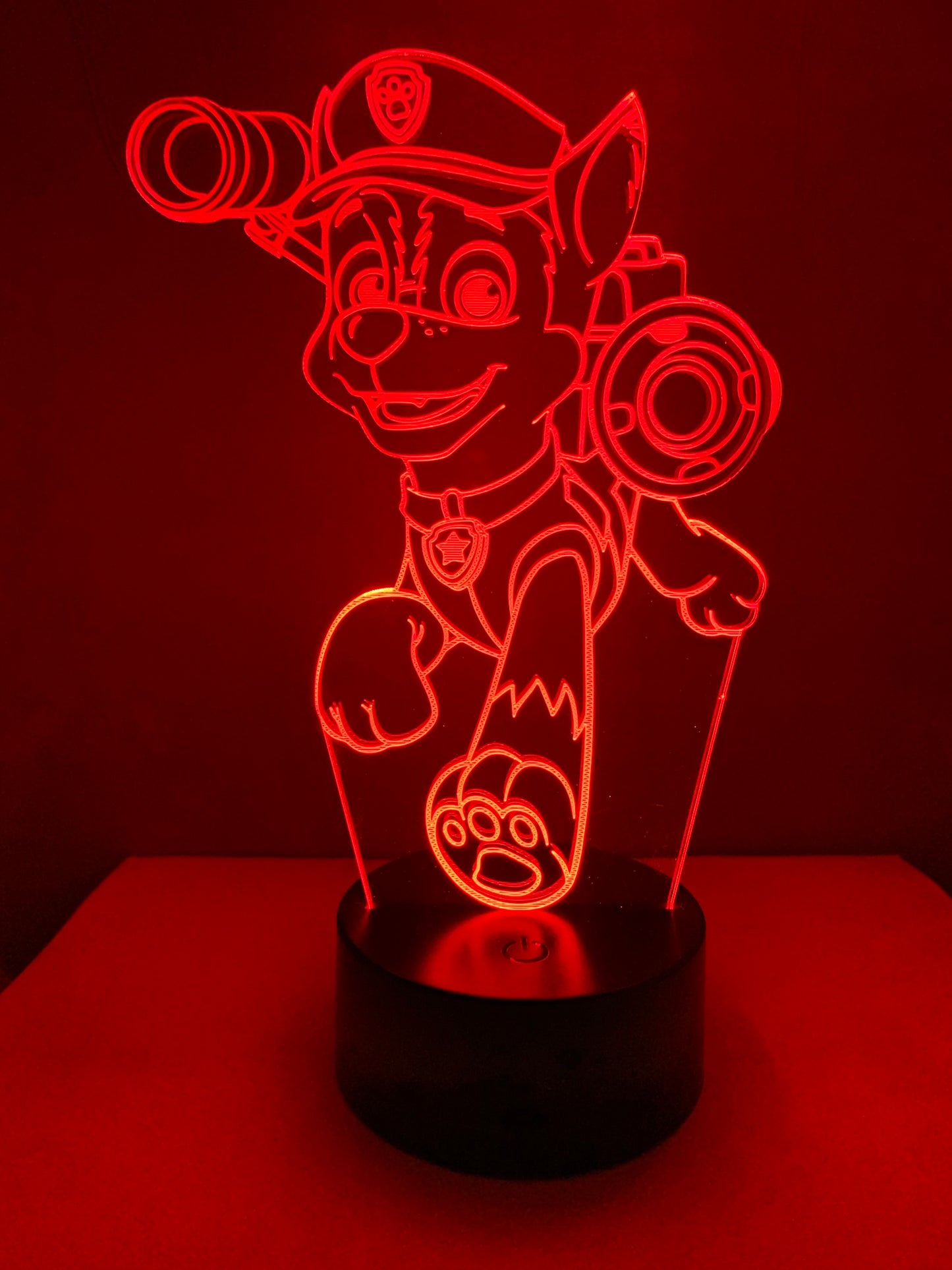 Lampe 3D DEL Chase Pat Patrouille