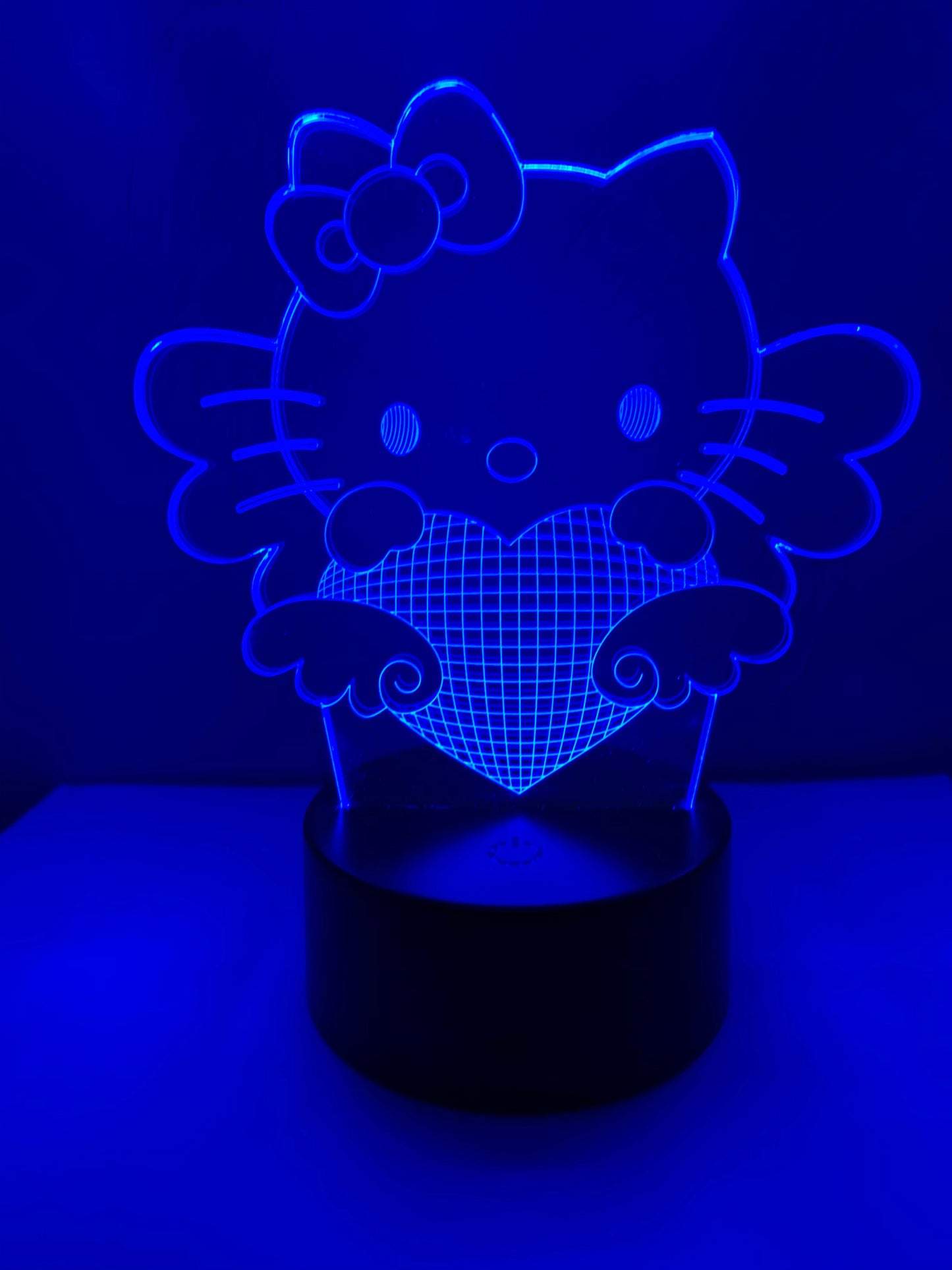 Lampe 3D DEL Chat Hello Kitty
