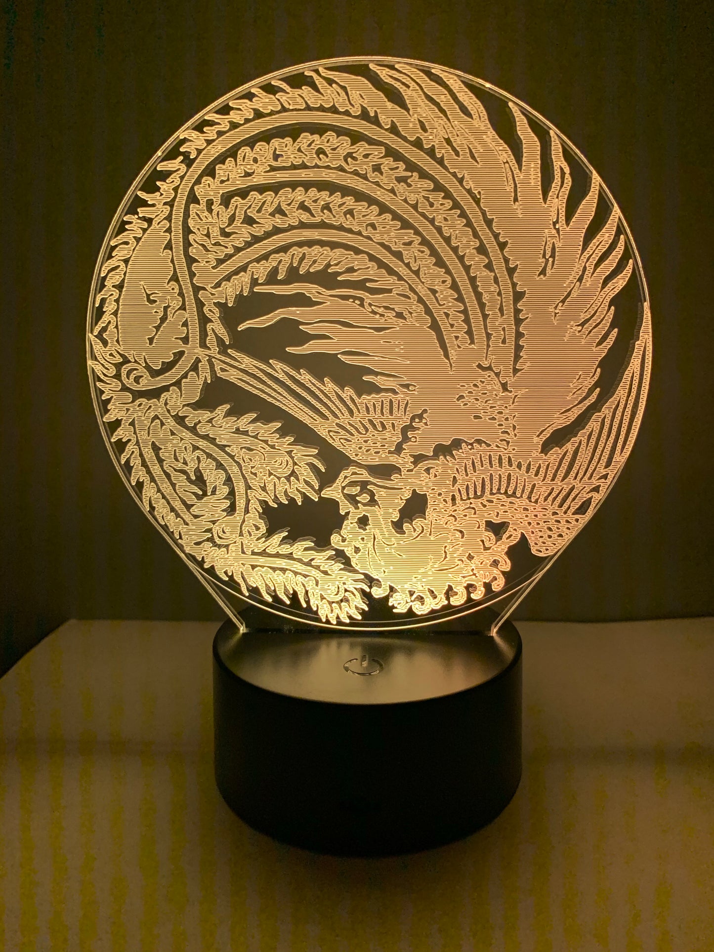 Lampe 3D DEL Logo Shenmue